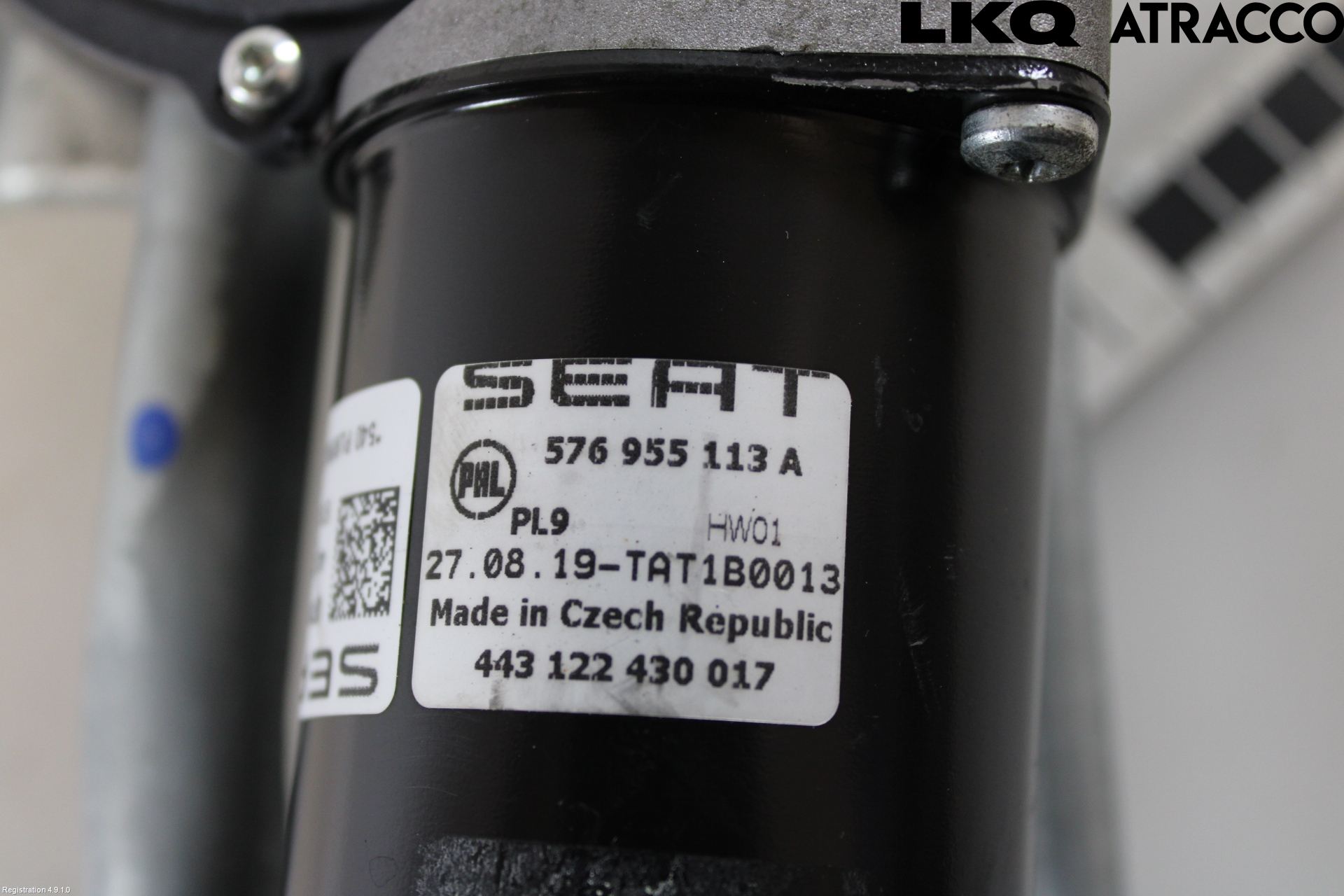 Seat ATECA 16->> Viskeroverføring Frontrute