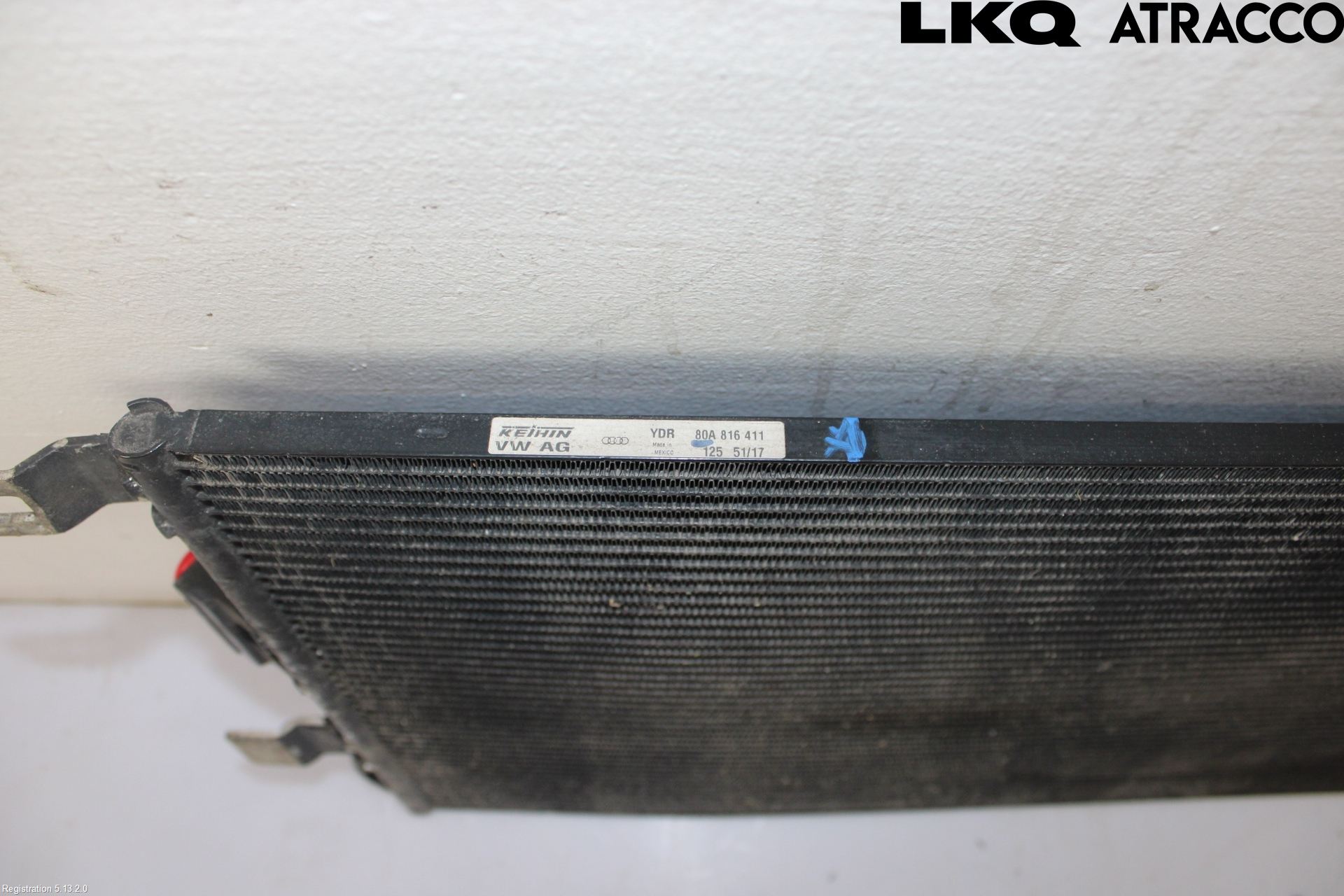 Audi Q5/SQ5 17- Varme Ac Kondenser-Kjøler