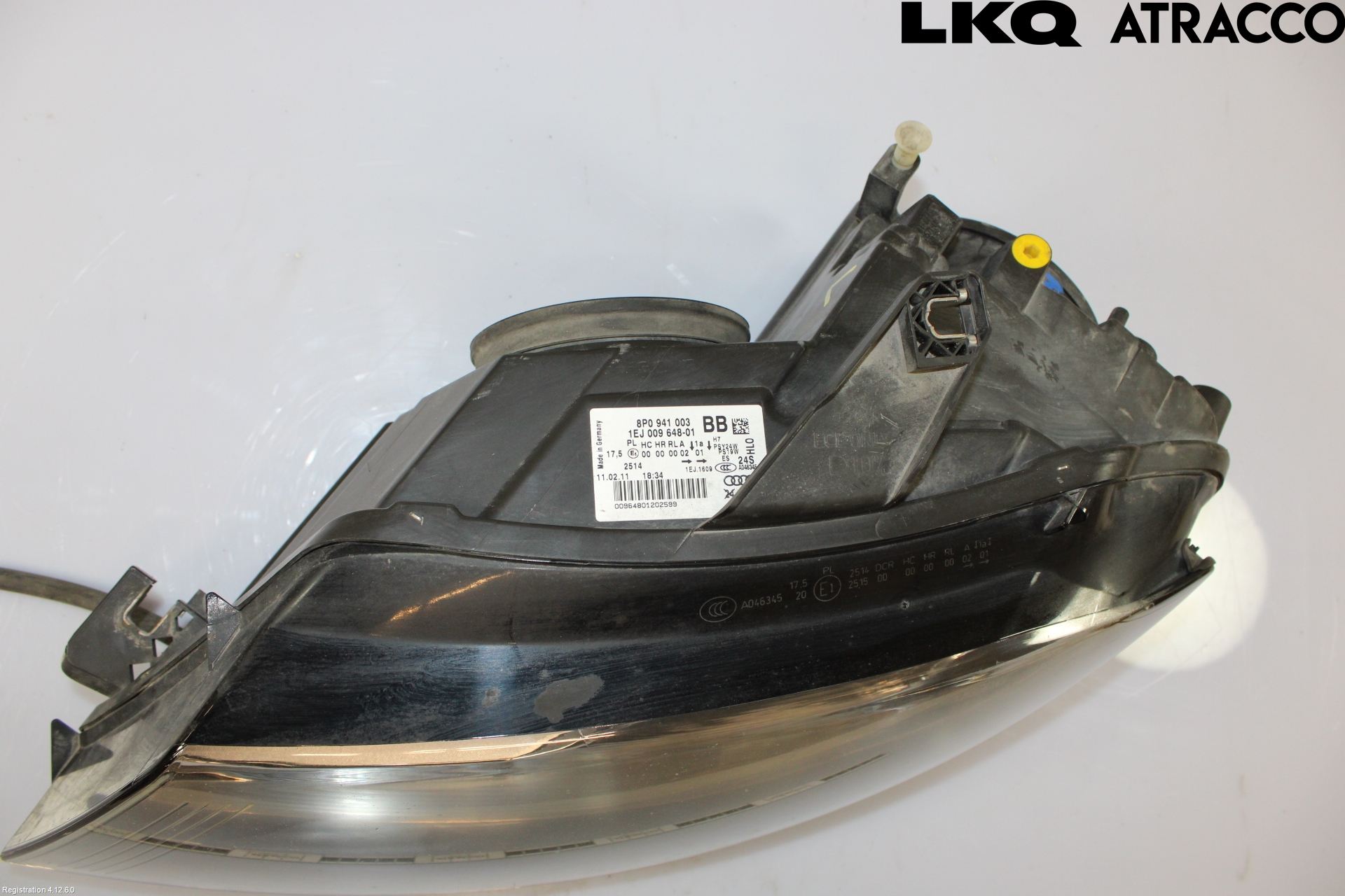Audi A3/S3 05-13 Frontlykt Venstre