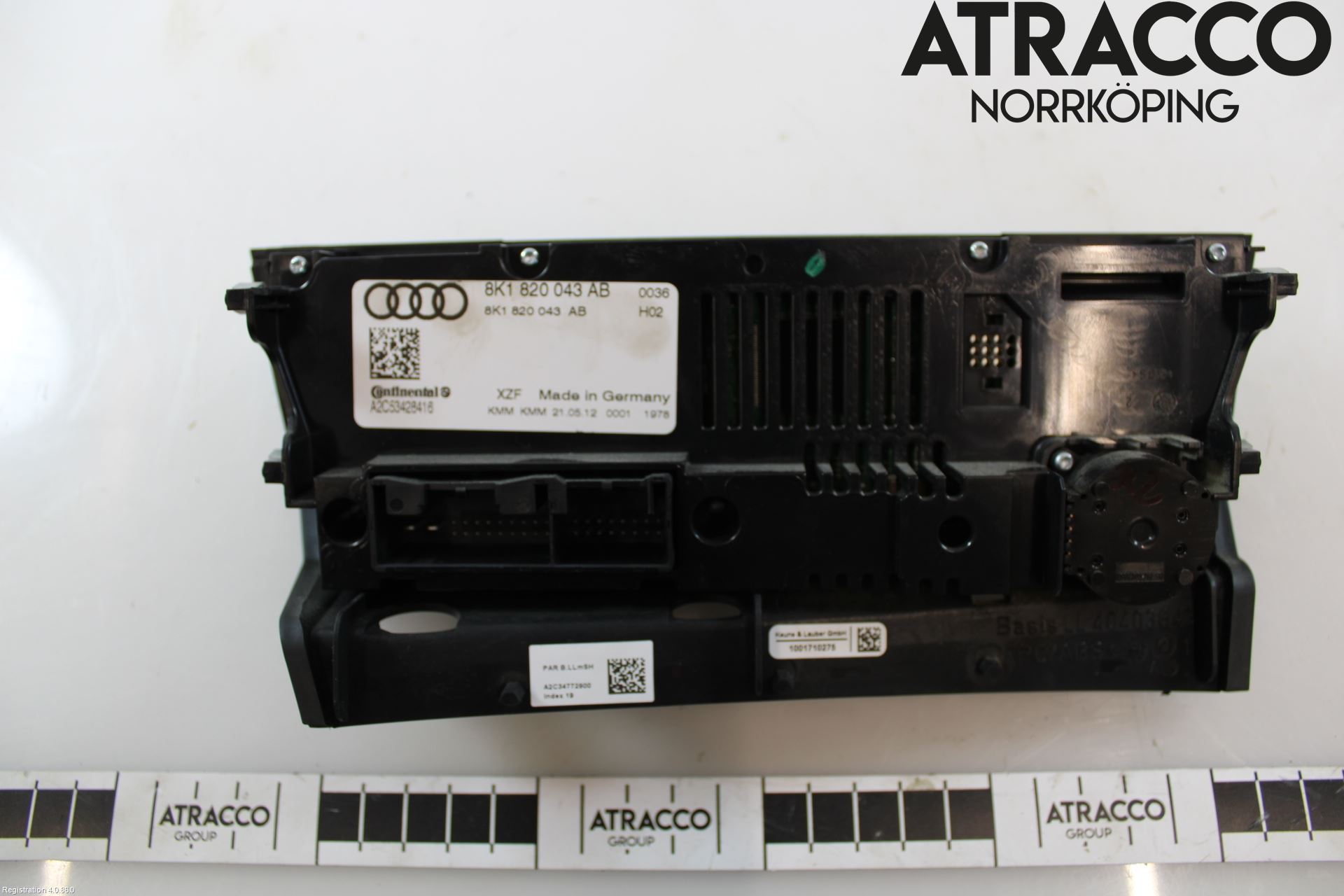 Audi A4 12-15 Varmeapparat Panel(Regulering)