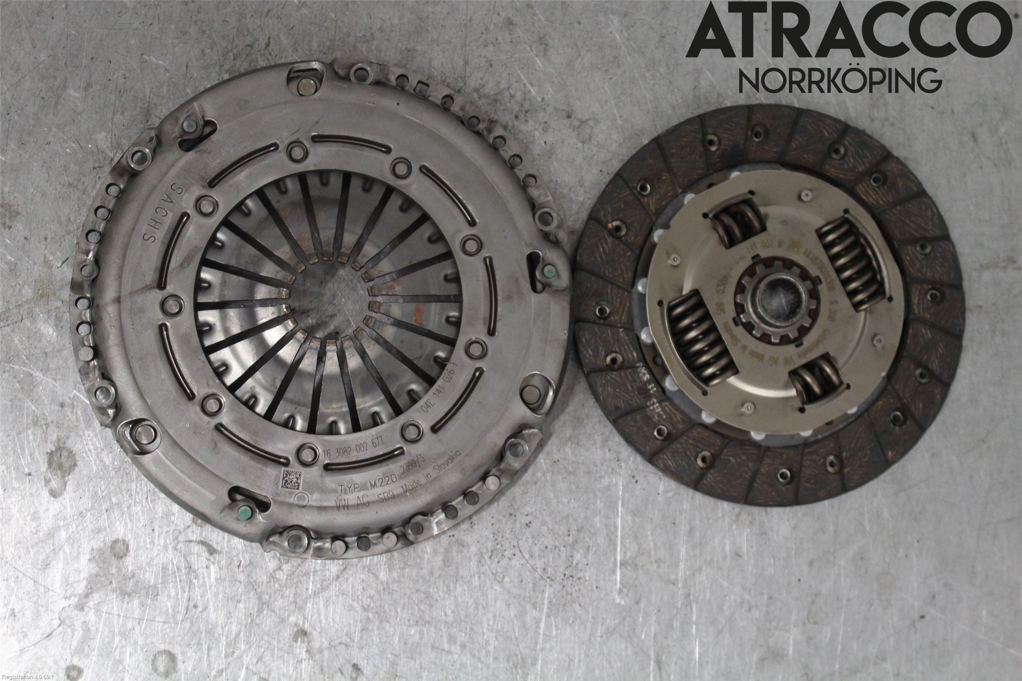 Seat LEON 13-20 Clutch Trykkplate