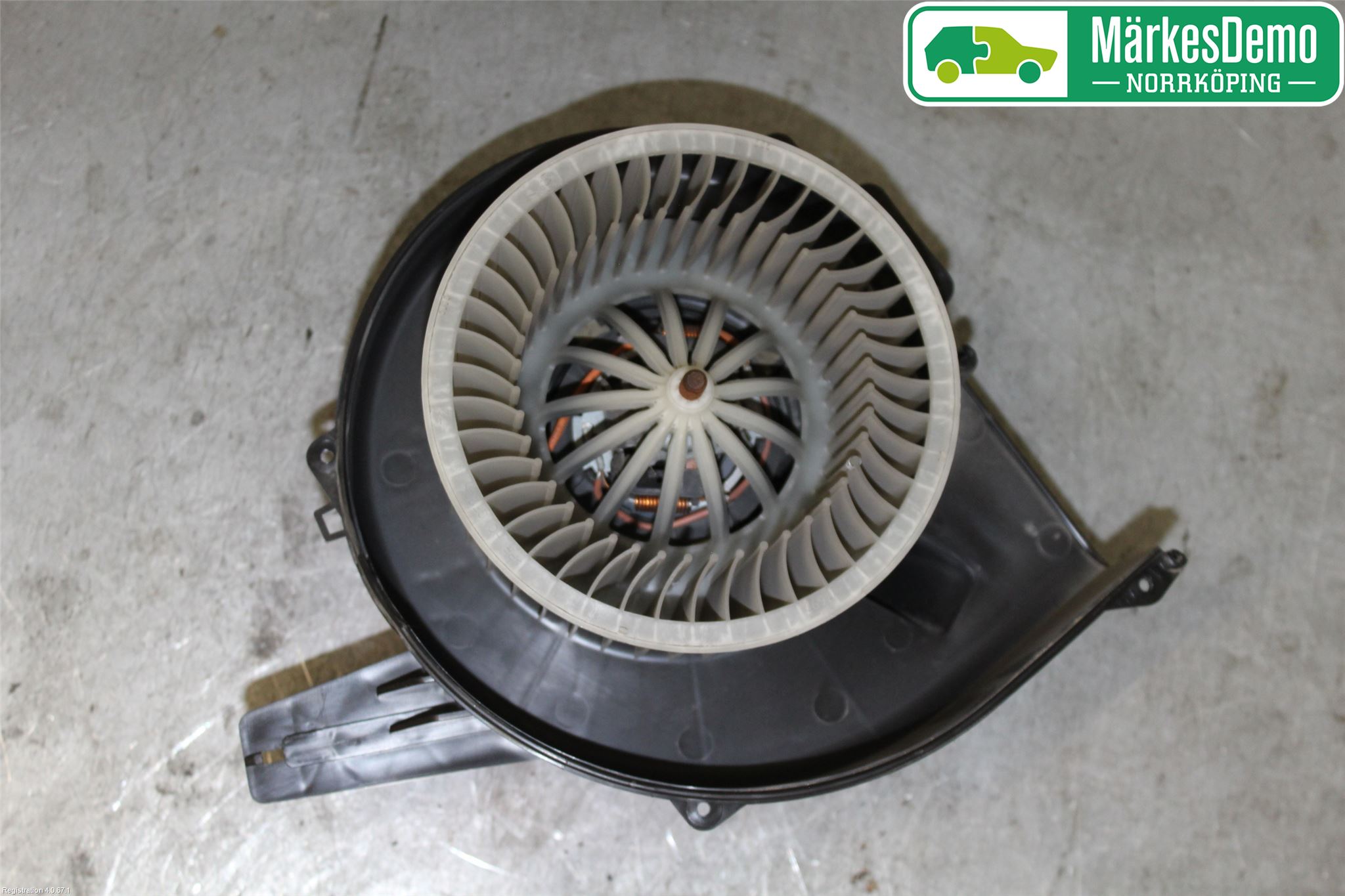 Volkswagen VW POLO 10-17 Varmeapparat Viftemotor