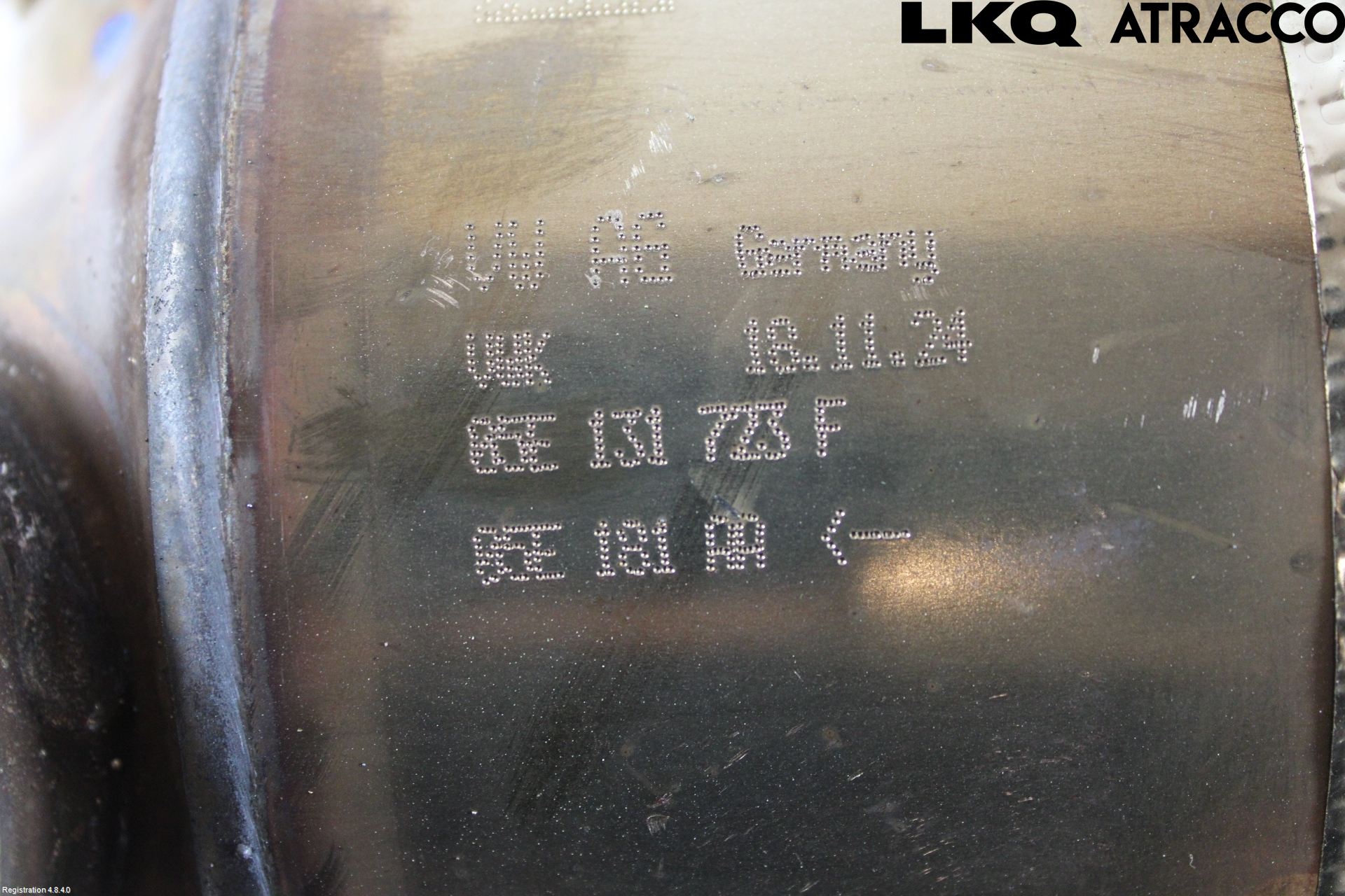 Volkswagen VW PASSAT 24- Eksos Partikketfilter