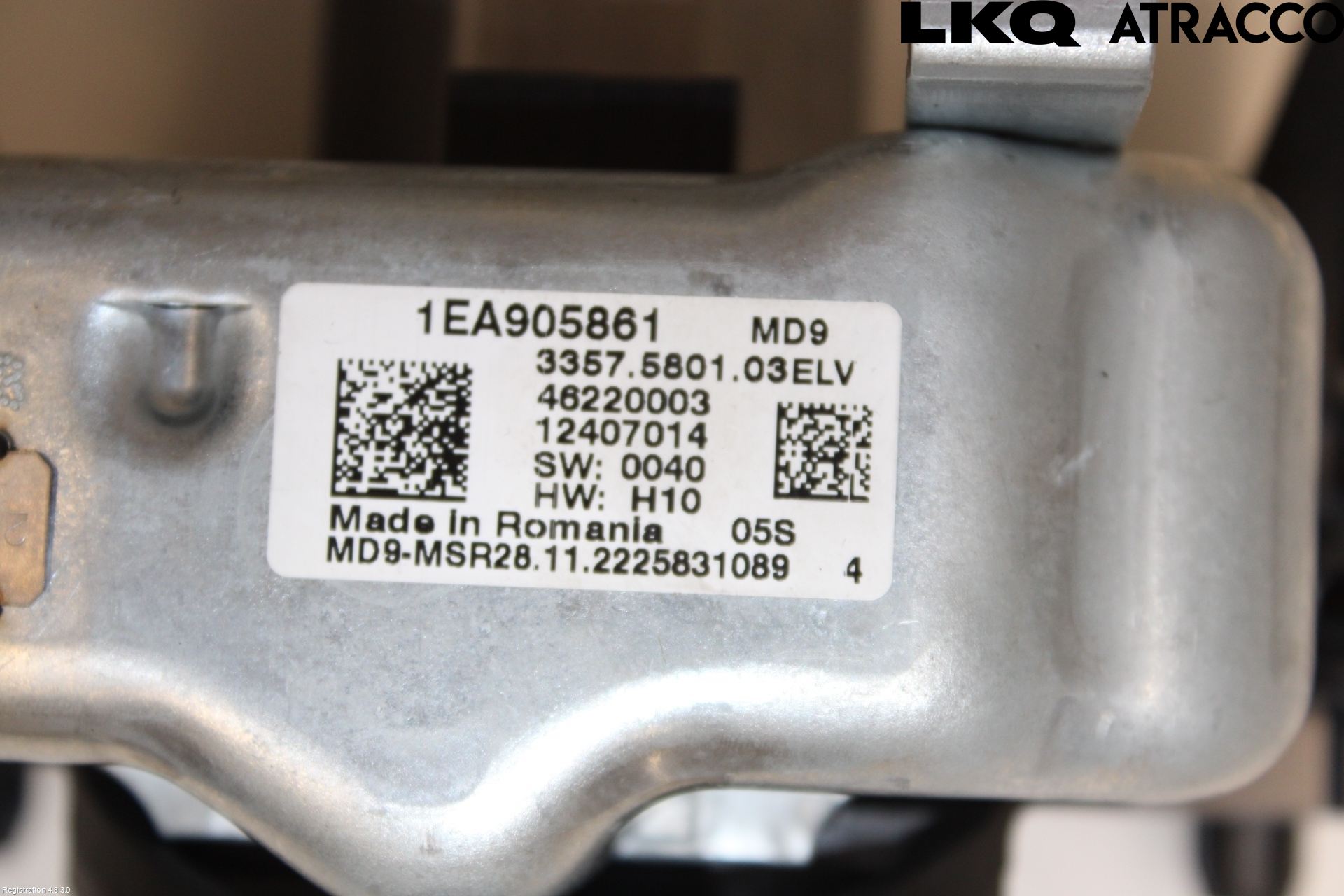 Volkswagen VW ID.4 21- Rattakselaggregat Justerbart