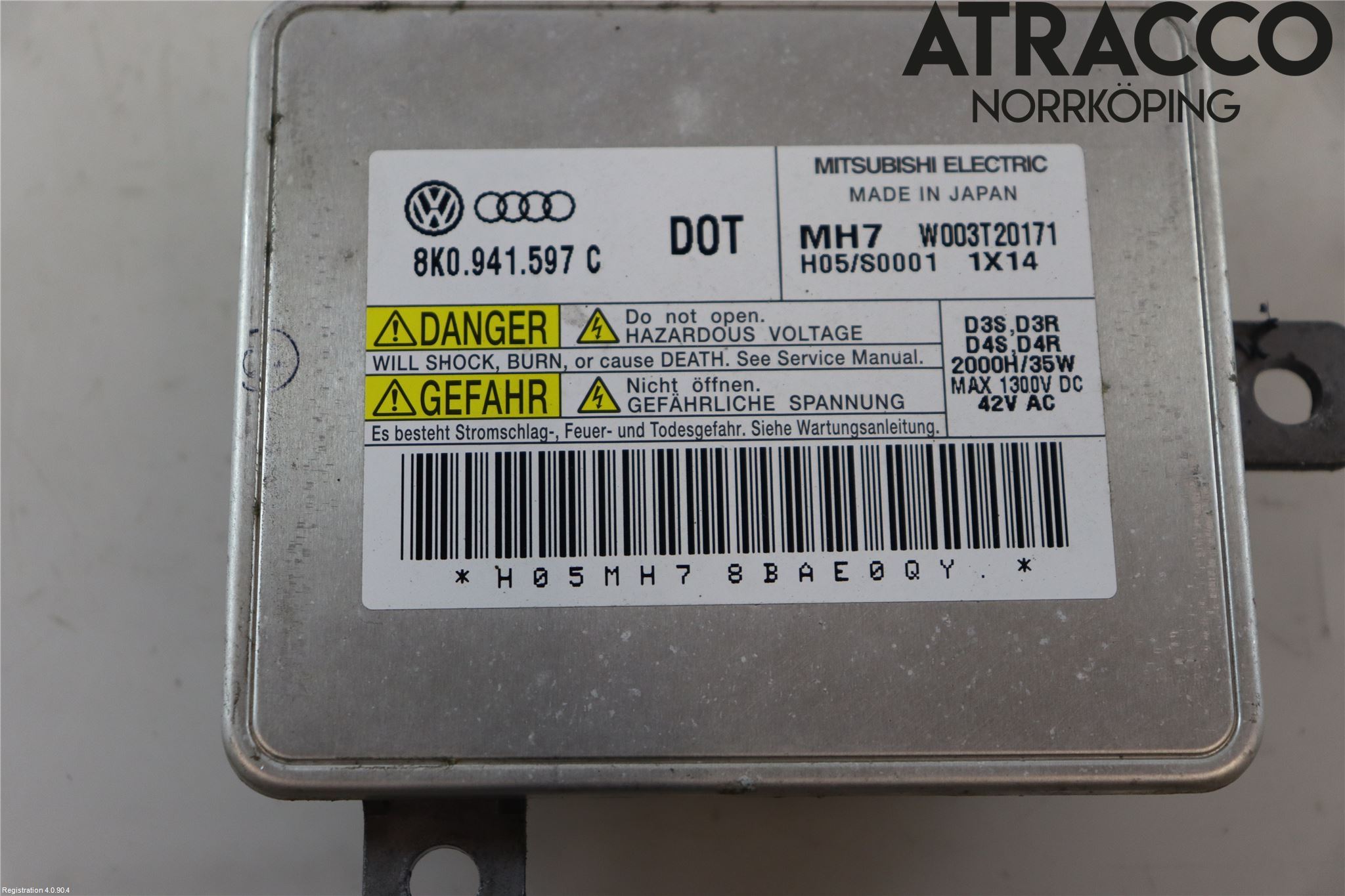Volkswagen VW TIGUAN 07-16 Styreenhet Xenon