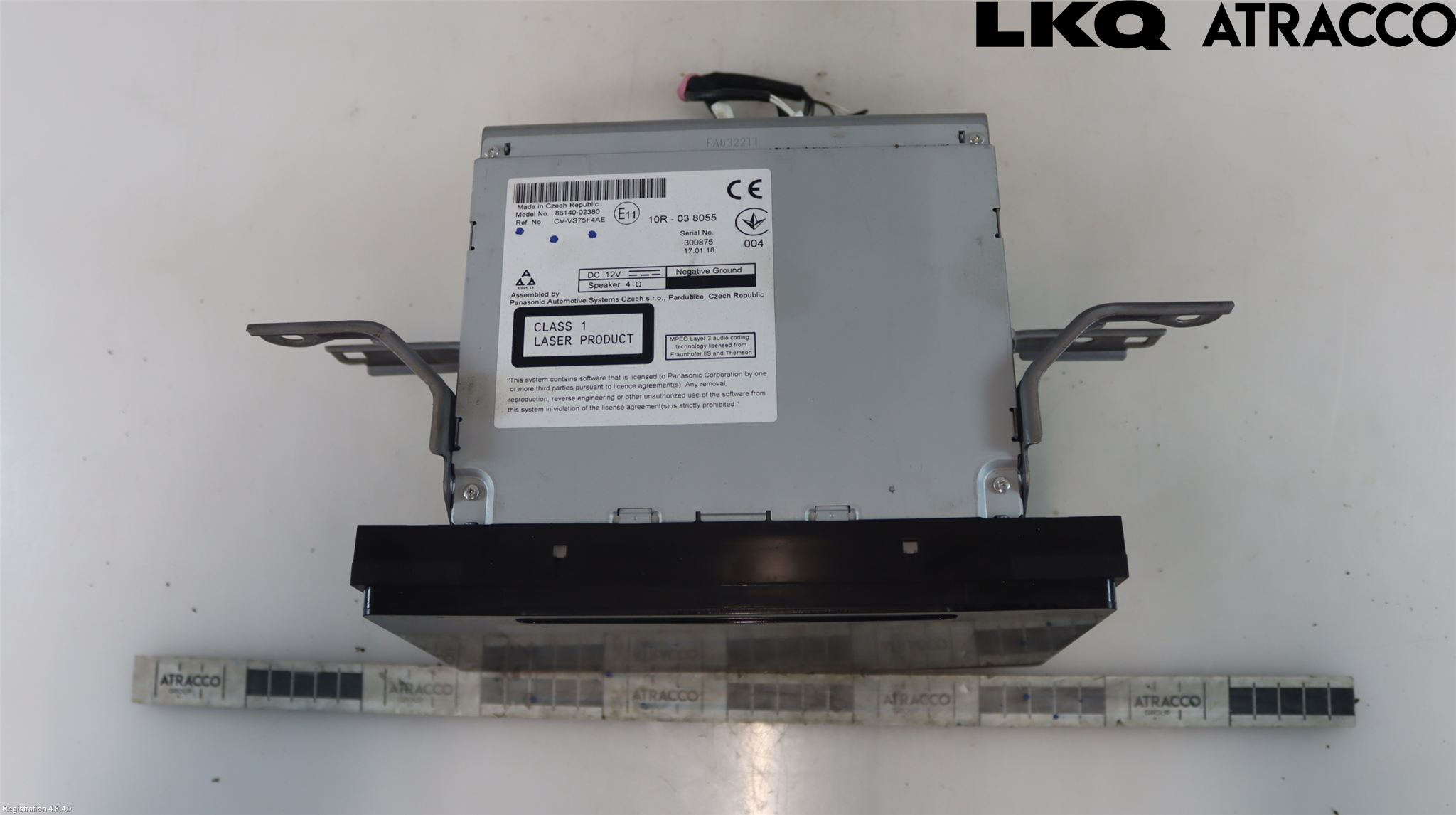 Toyota AURIS 13-19 Stereo Radio Med Cd
