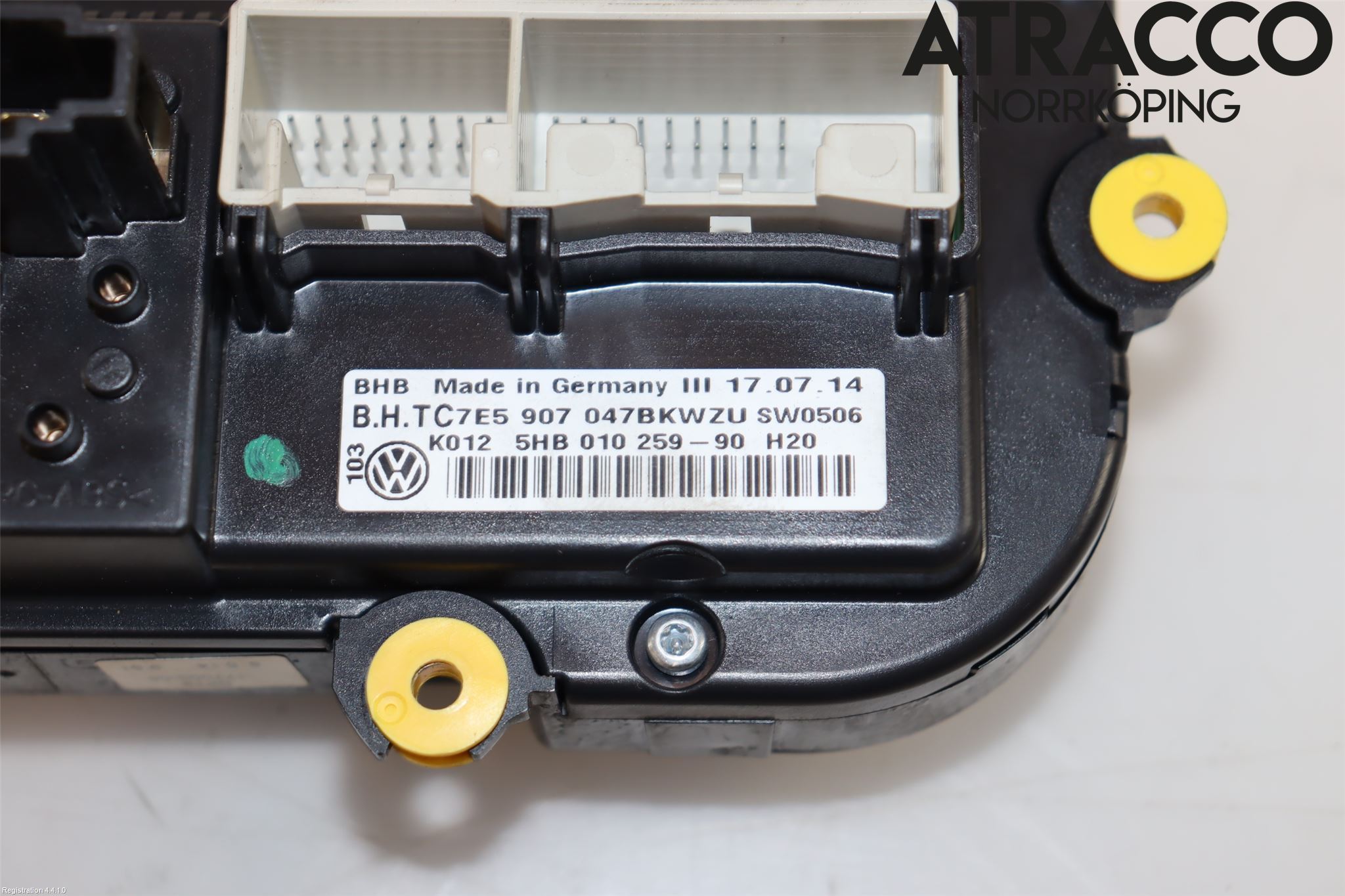 Volkswagen VW TRANSP/CARAVELLE (T5) 04-15 Varmeapparat Panel(Regulering)