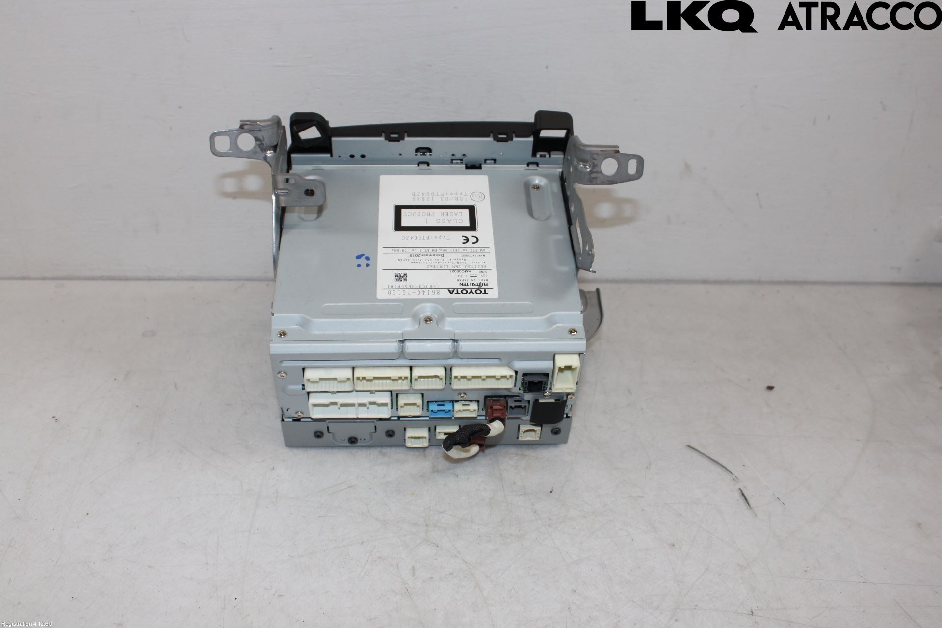 Lexus CT 200h Stereo Radio Med Cd