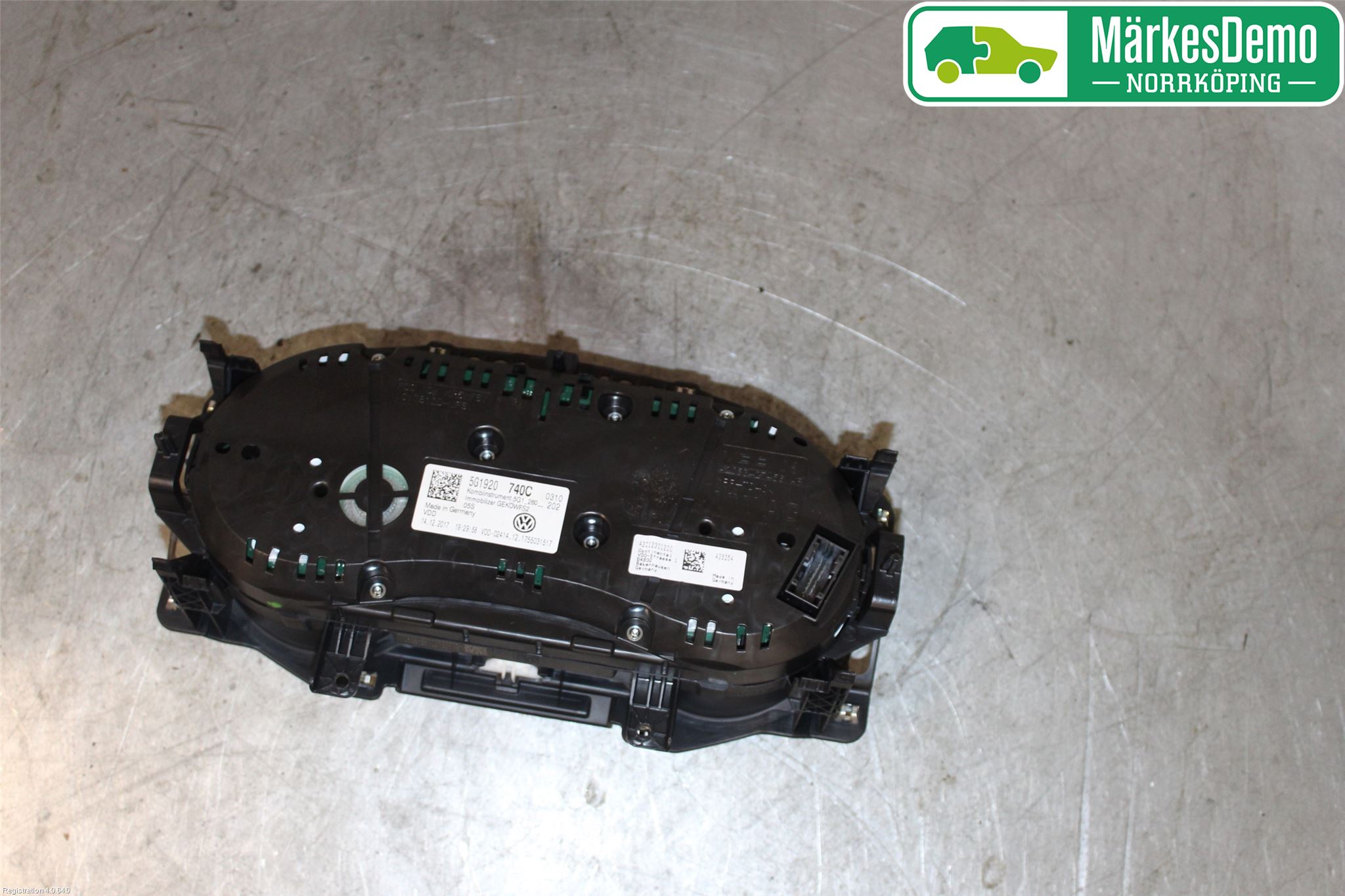 Volkswagen VW GOLF / E-GOLF VII 13-20 Instr Kombinert