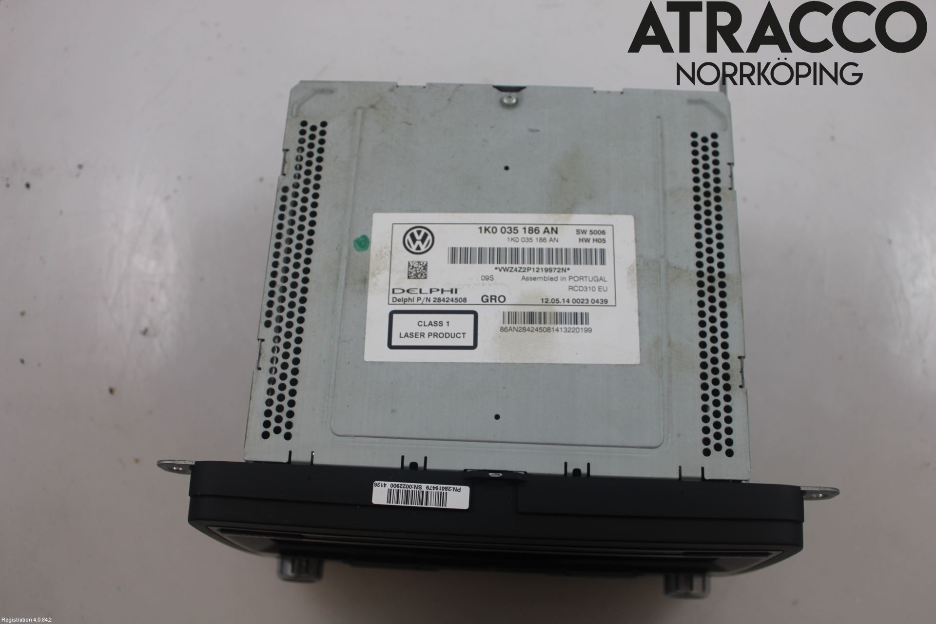 Volkswagen VW CADDY 11-15 Stereo Radio Med Cd