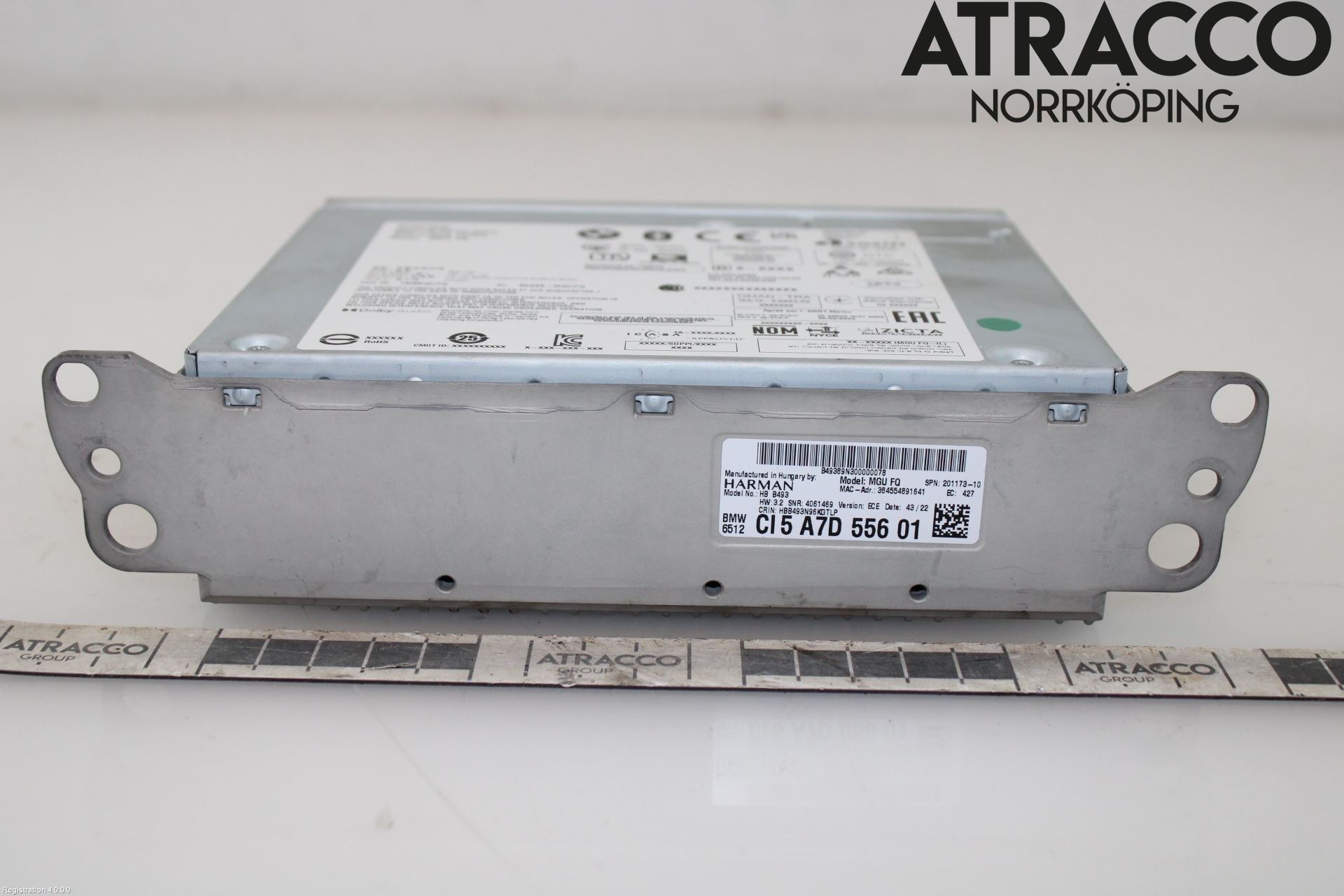 BMW 5 G30/G31/F90 17-23 Stereo Radio Med Cd