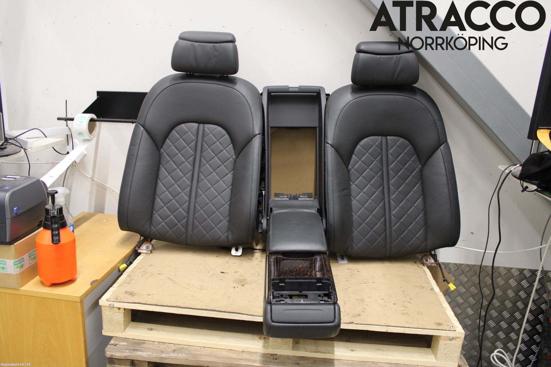 Audi A8/S8 4H 10-17 Innr Sete Bak Seterygg