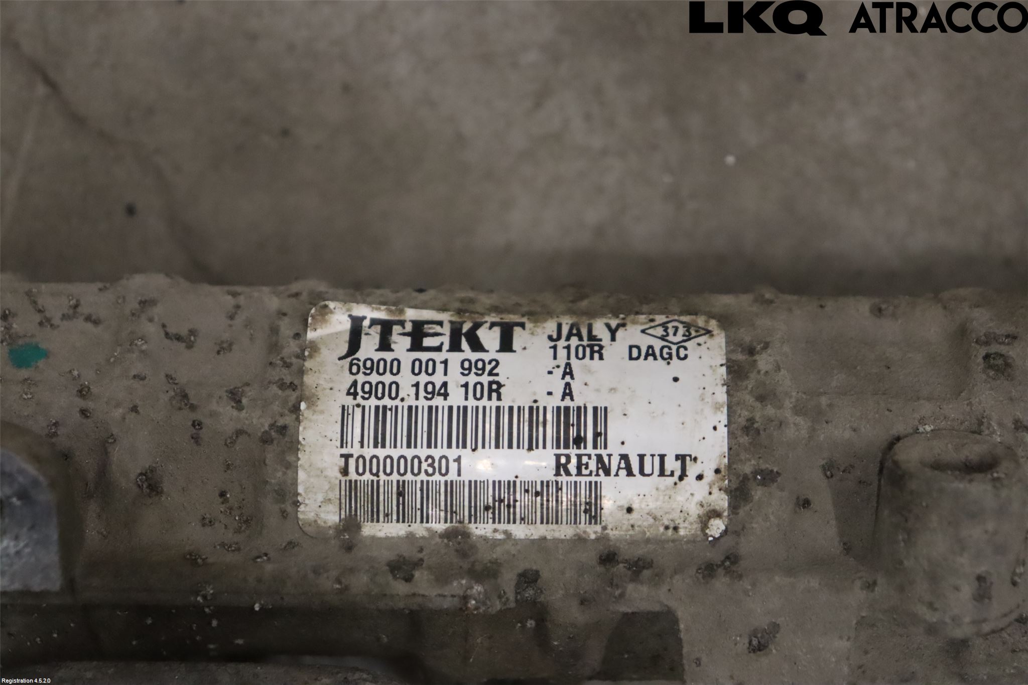 Renault LAGUNA III 11-15 Servo Snekke - Tannstang