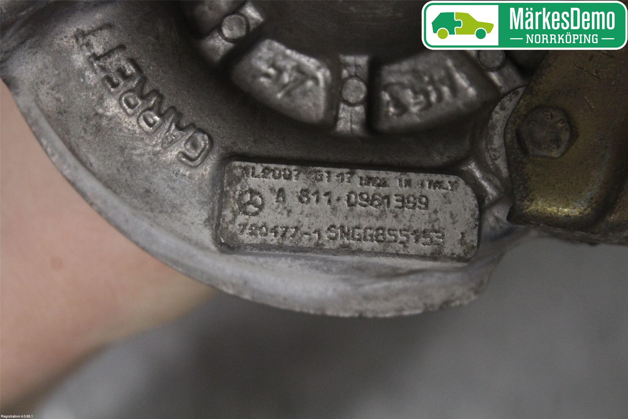Mercedes-Benz MB VITO/VIANO (W638) 96-03 Turboaggregat