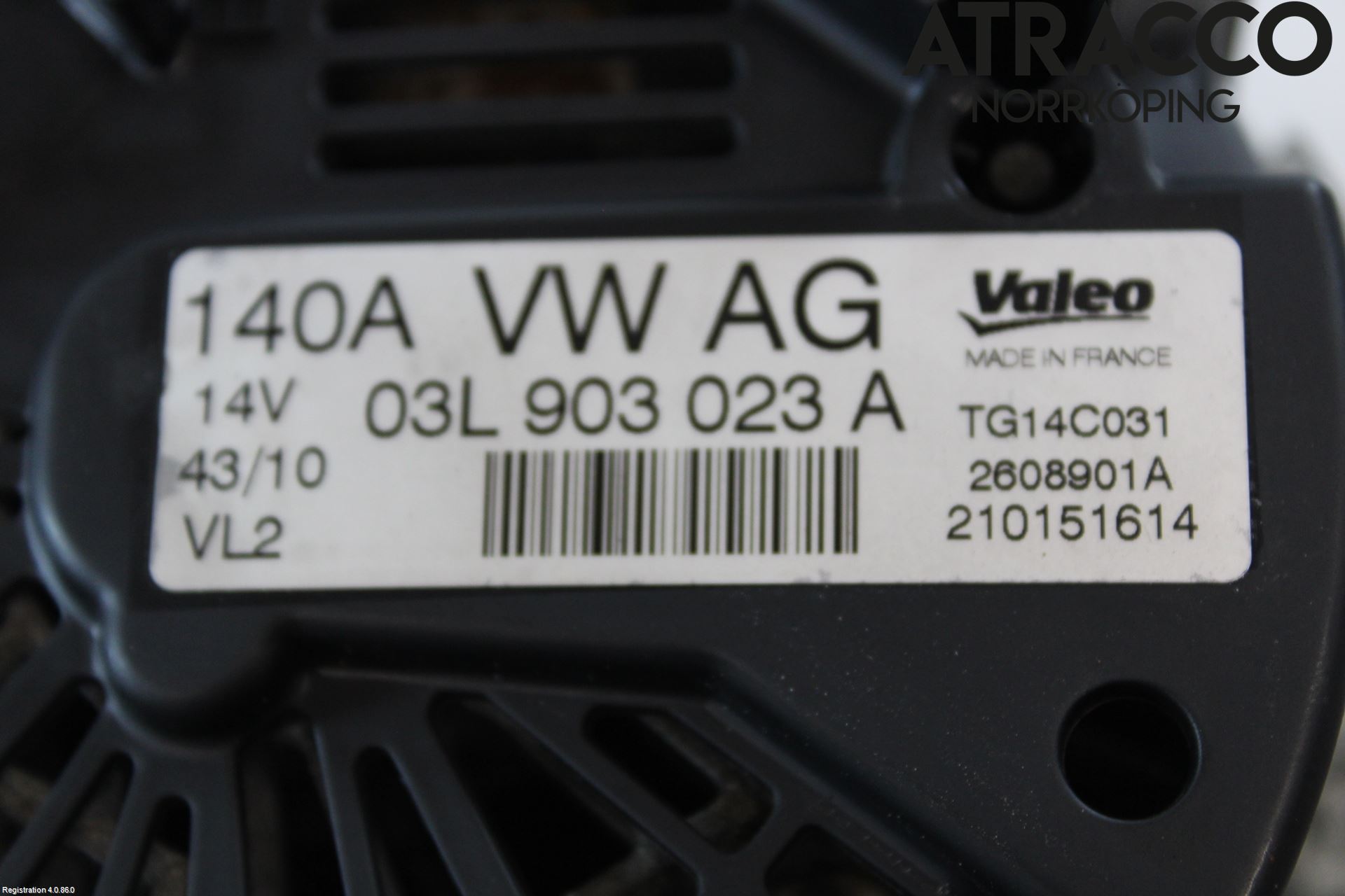 Audi A3/S3 05-13 Dynamo