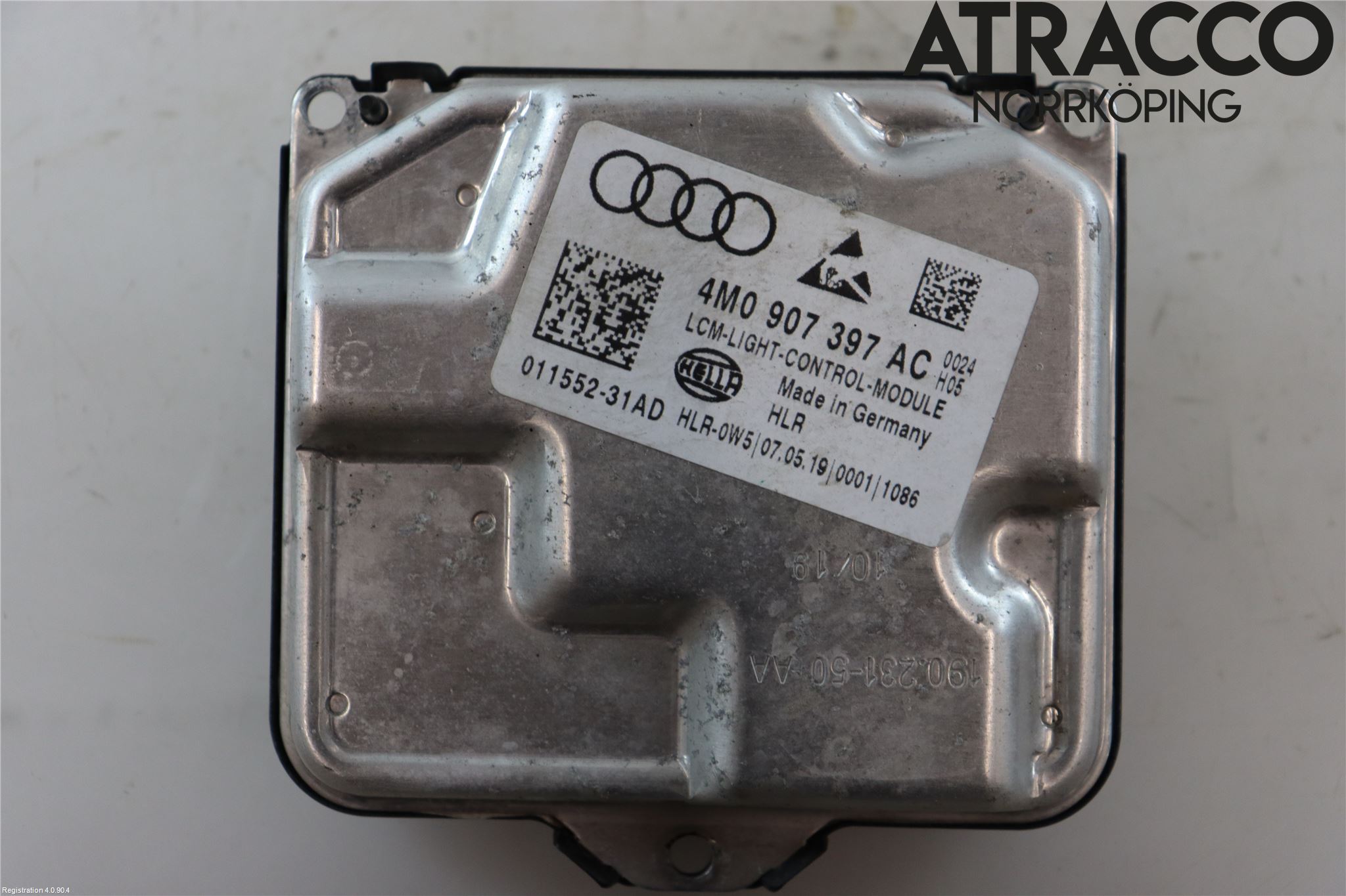 Audi A4/S4 B9 20- Styreenhet Xenon