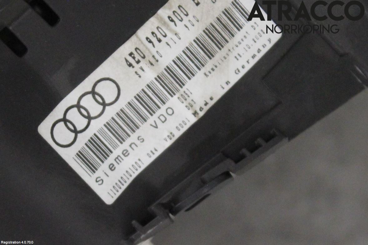 Audi A8/S8 4E  02-09 Instr Kombinert