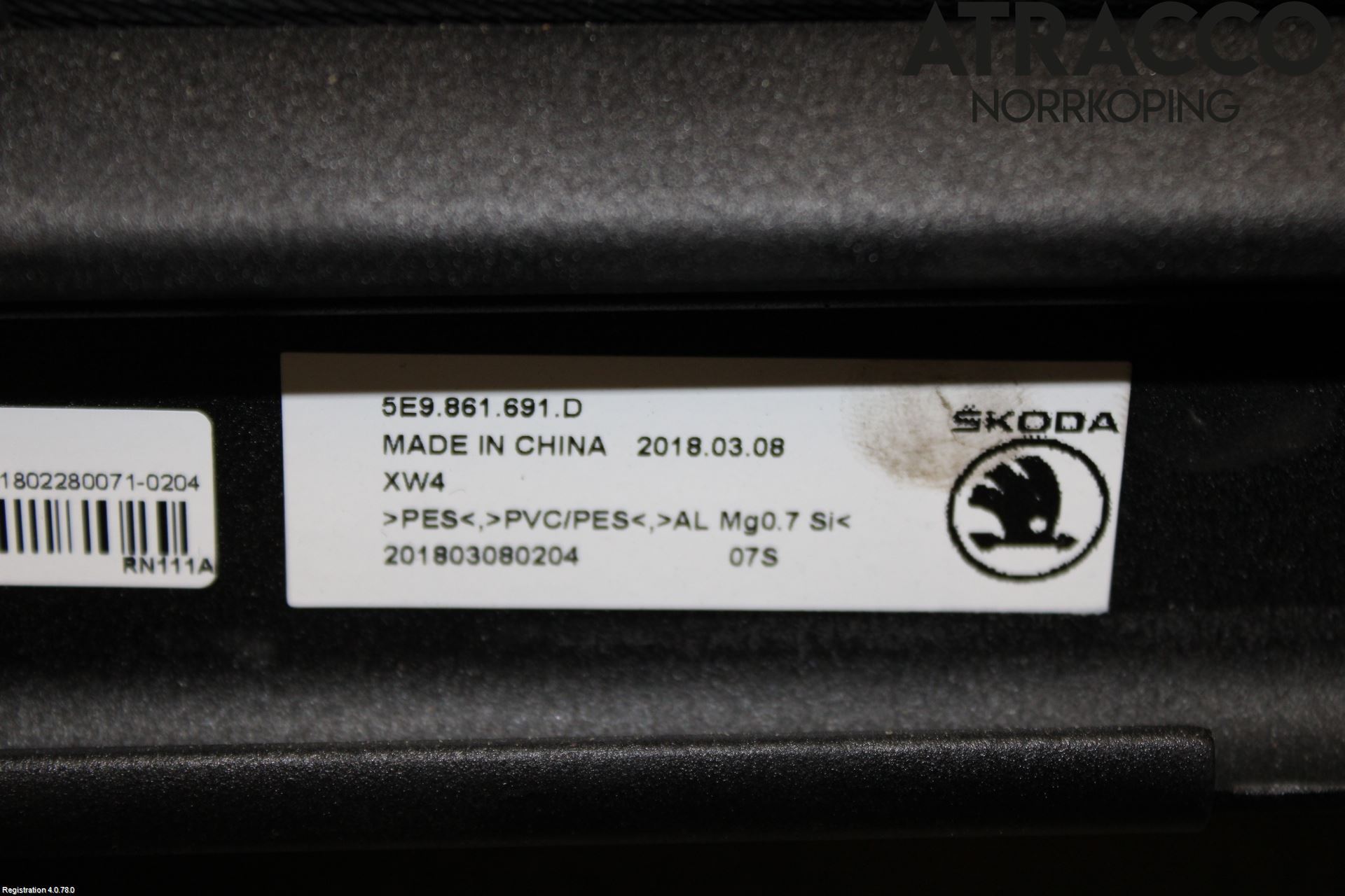 Skoda OCTAVIA (5E) 13-20 Innr Lastenett