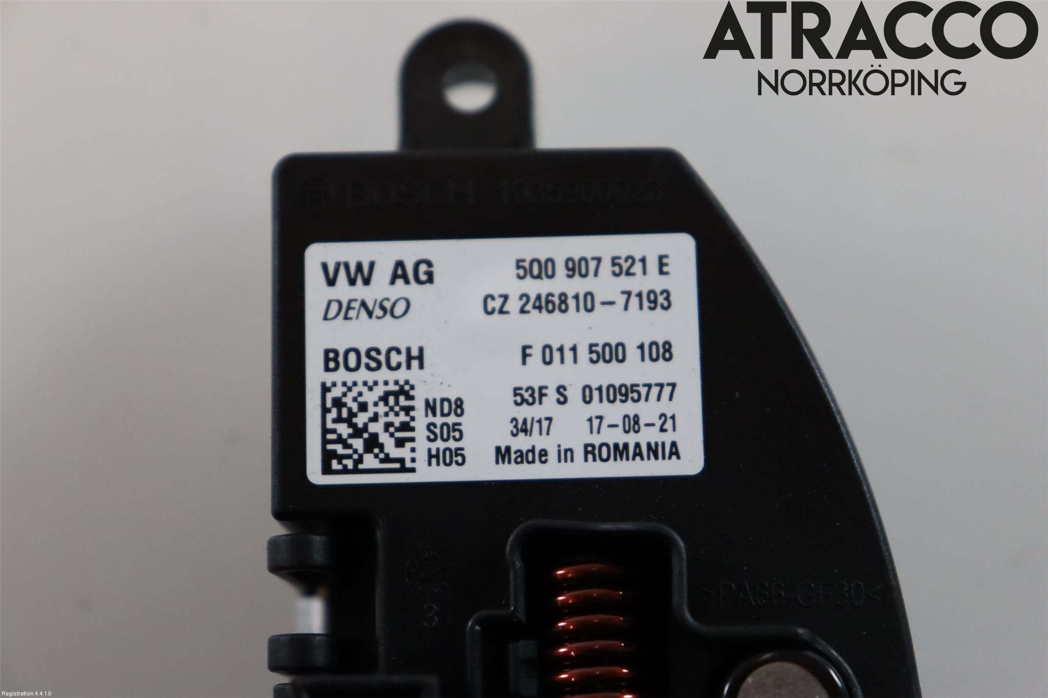 Skoda OCTAVIA (5E) 13-20 Varmeapparat Viftemotstand