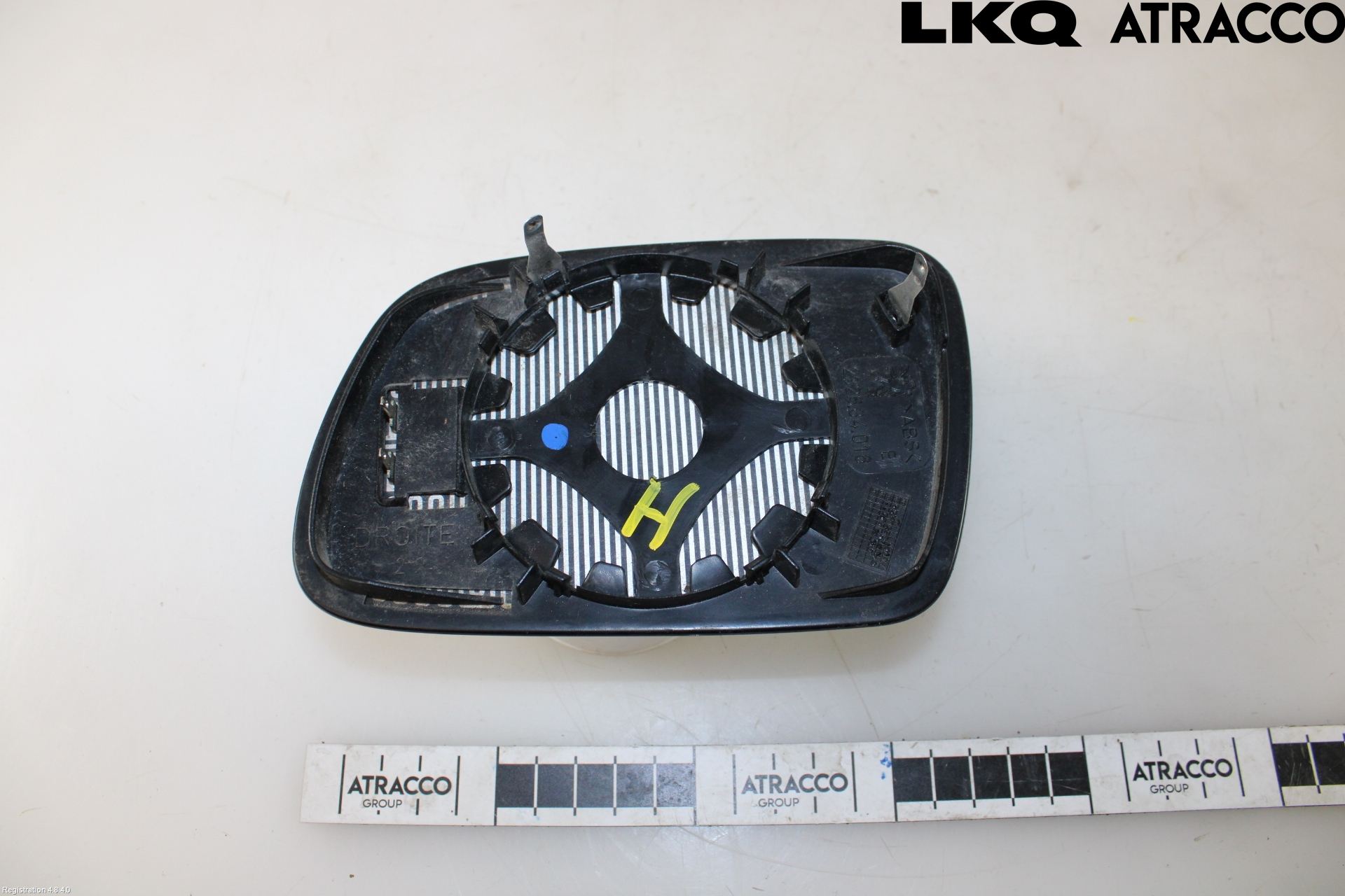 Peugeot 407 Speil Glass H