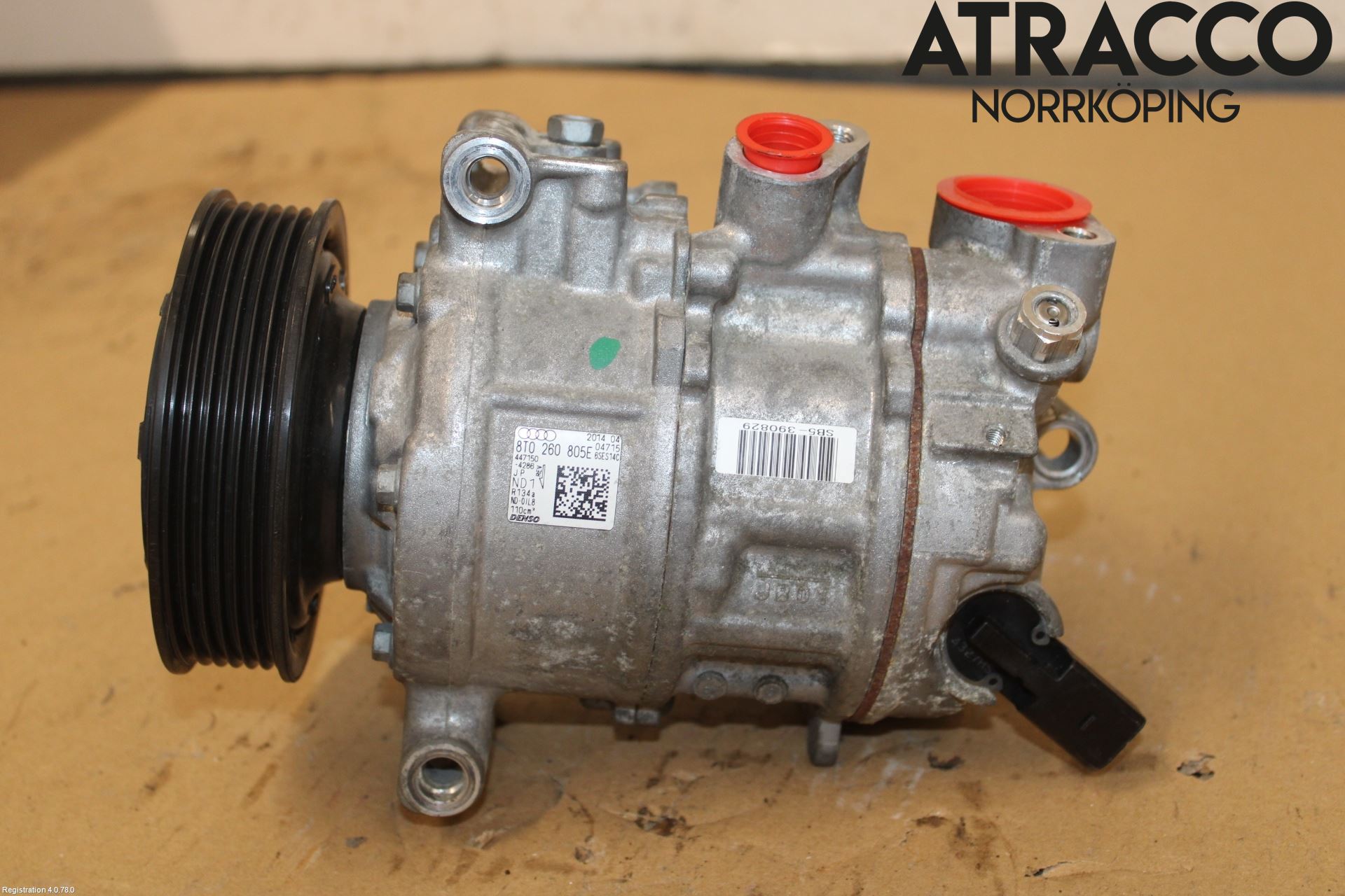 Audi A4 12-15 Varme Ac Kompressor