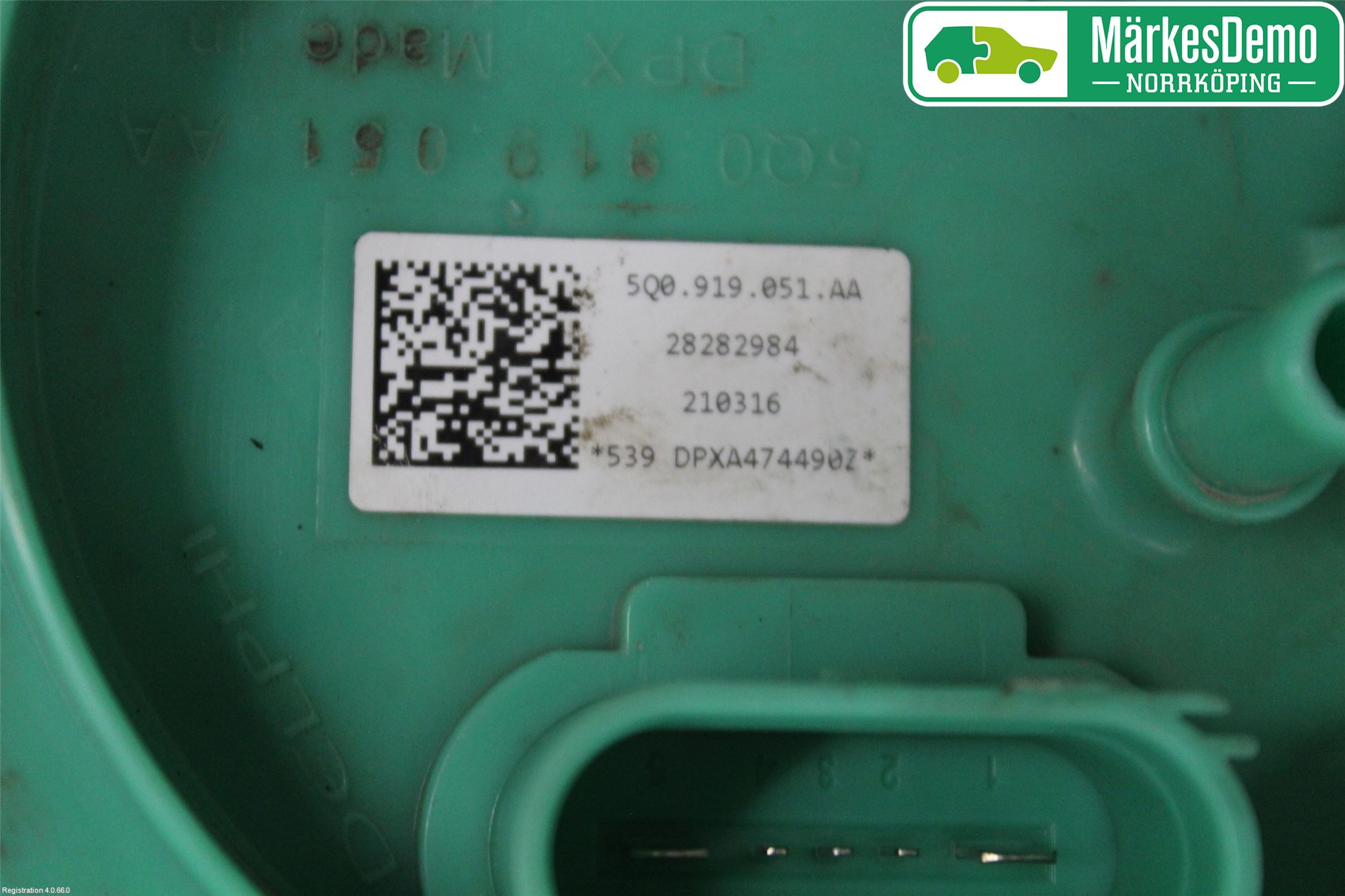 Volkswagen VW GOLF / E-GOLF VII 13-20 Drivstoffpumpe Fødepumpe El