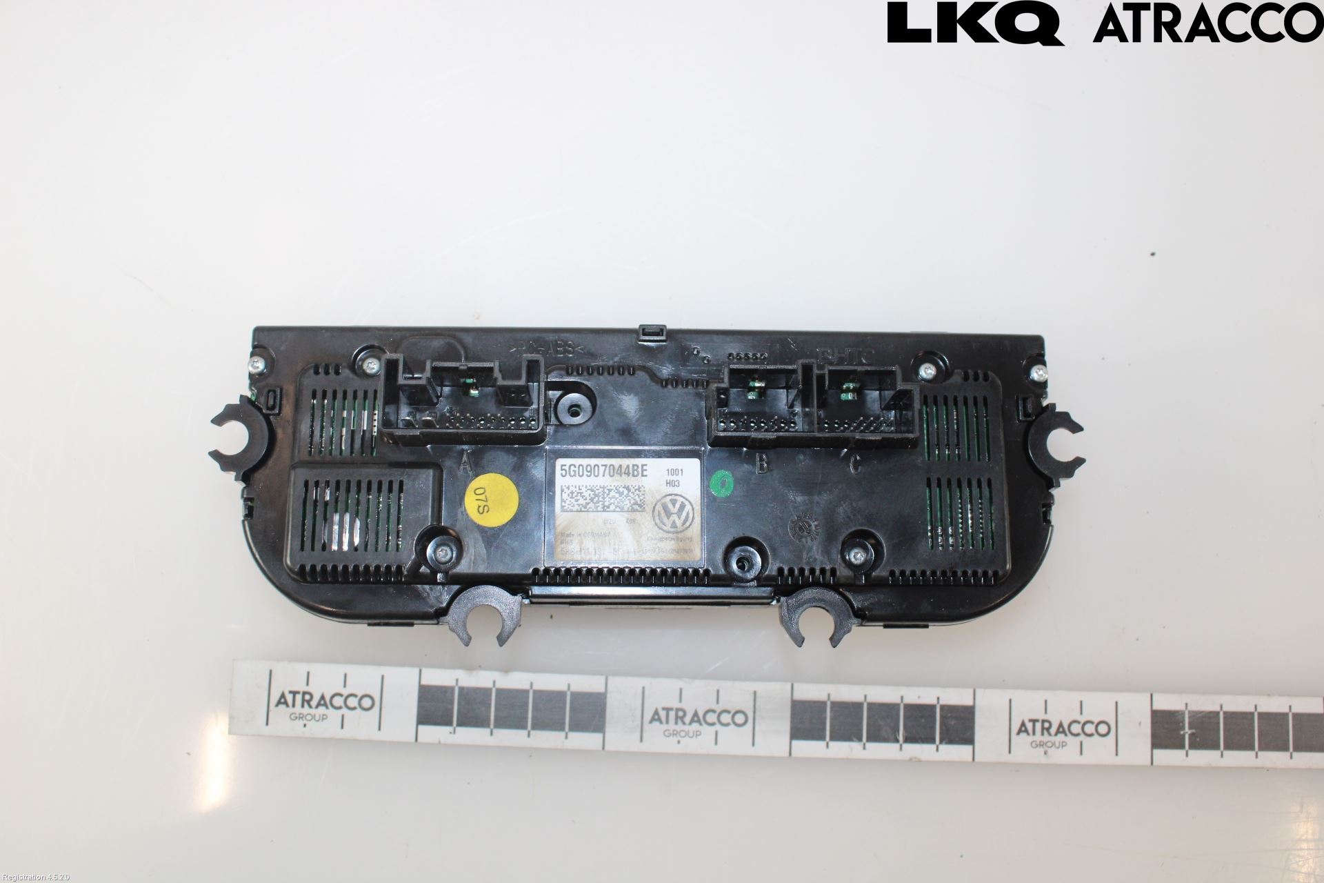 Volkswagen VW GOLF / E-GOLF VII 13-20 Varmeapparat Panel(Regulering)