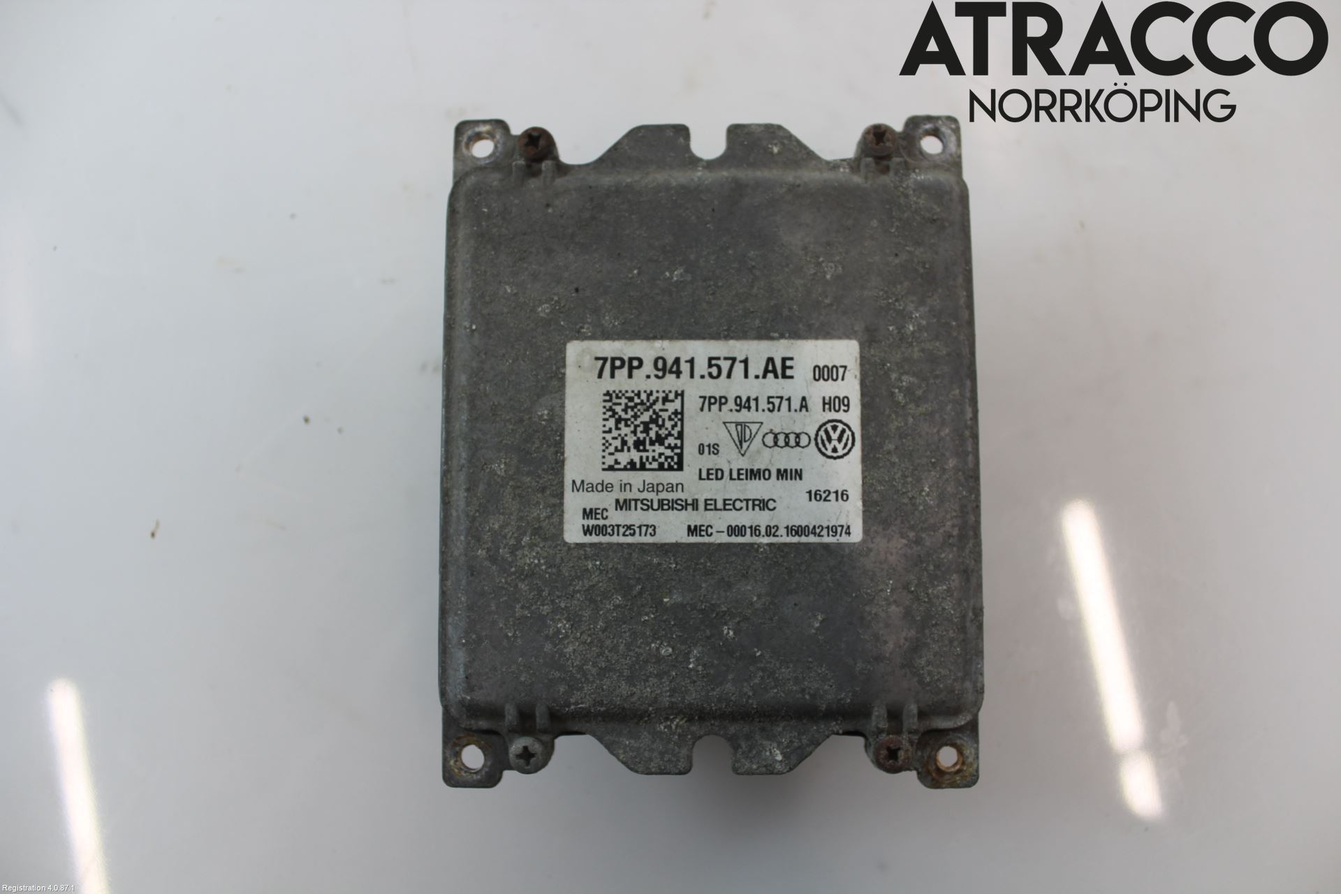 Volkswagen VW PASSAT 15-19 Styreenhet Xenon