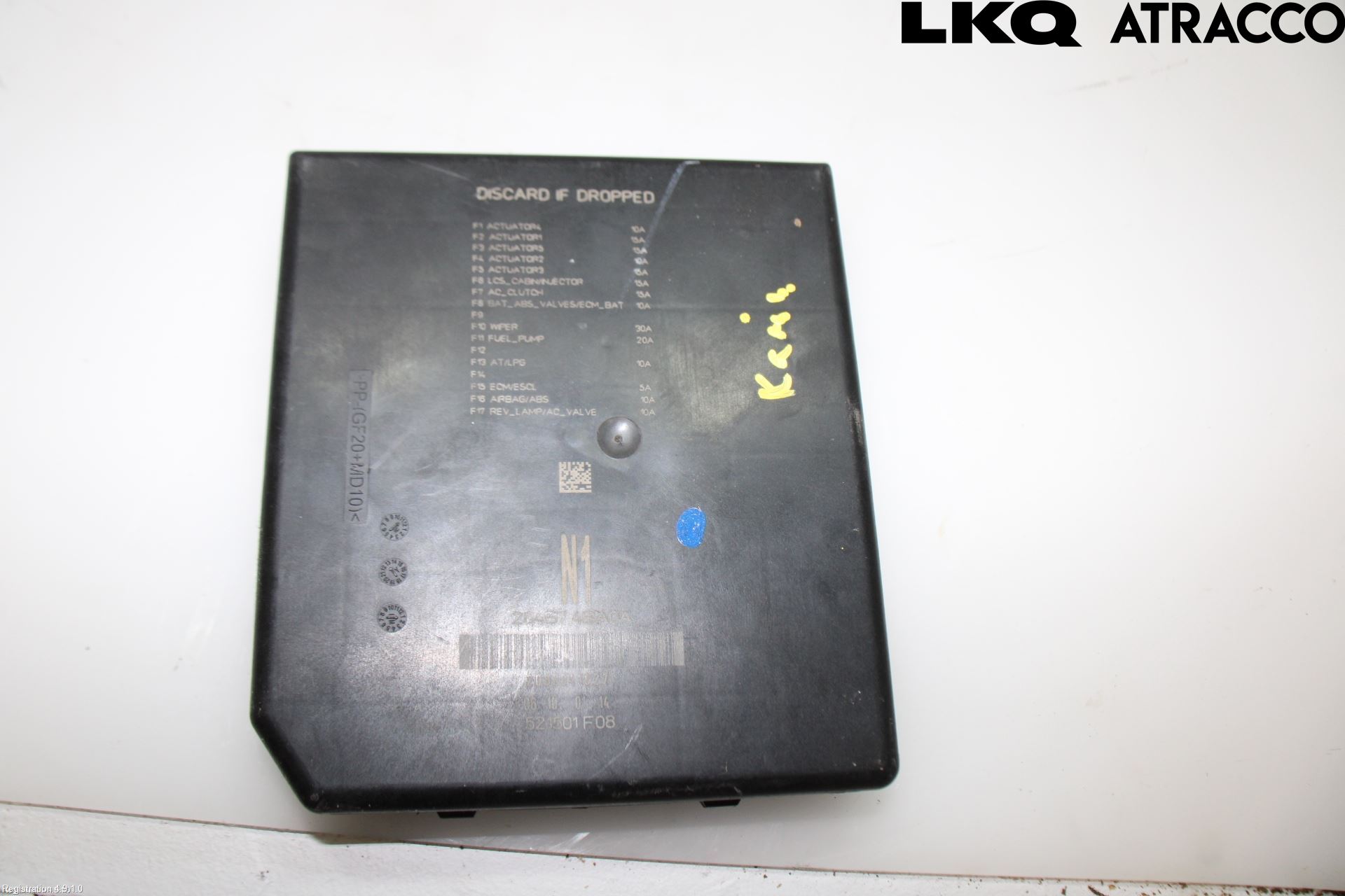 Nissan QASHQAI 14-17 Sikringsboks - Elsentral