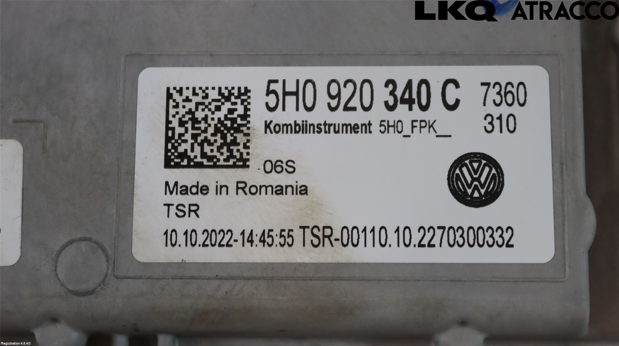 Volkswagen VW GOLF / E-GOLF VIII 20- Instr Kombinert