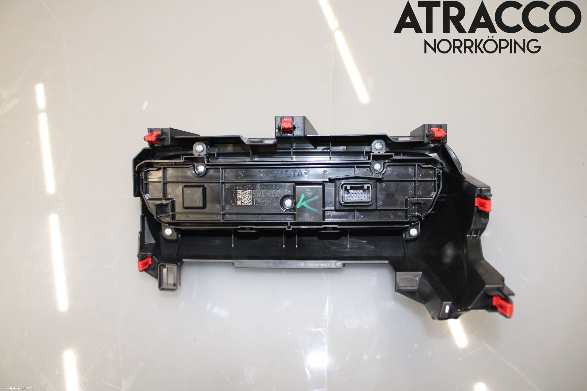 Toyota YARIS XP21 20- Varmeapparat Panel(Regulering)