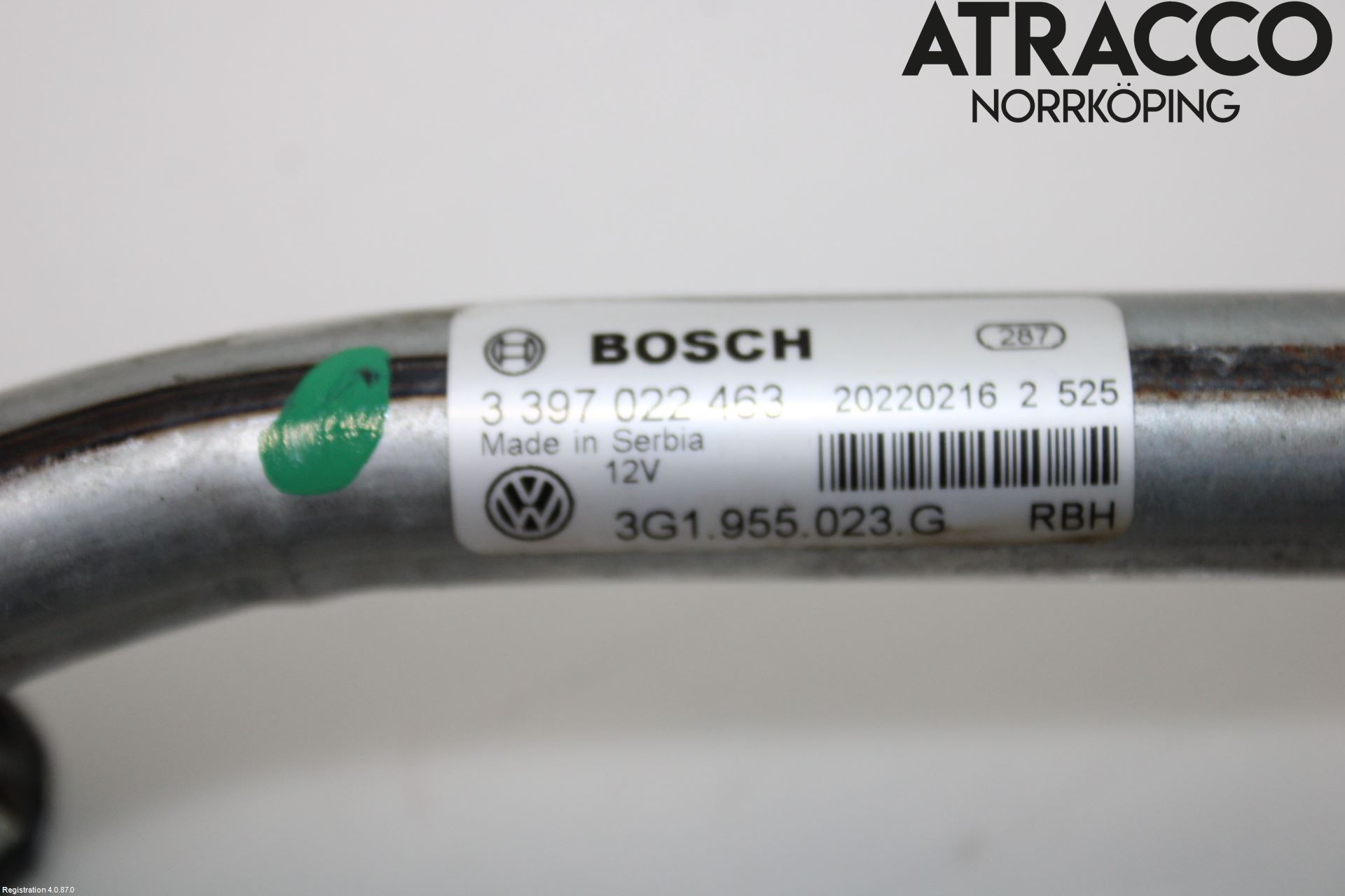 Volkswagen VW PASSAT 20-24 Viskeroverføring Frontrute