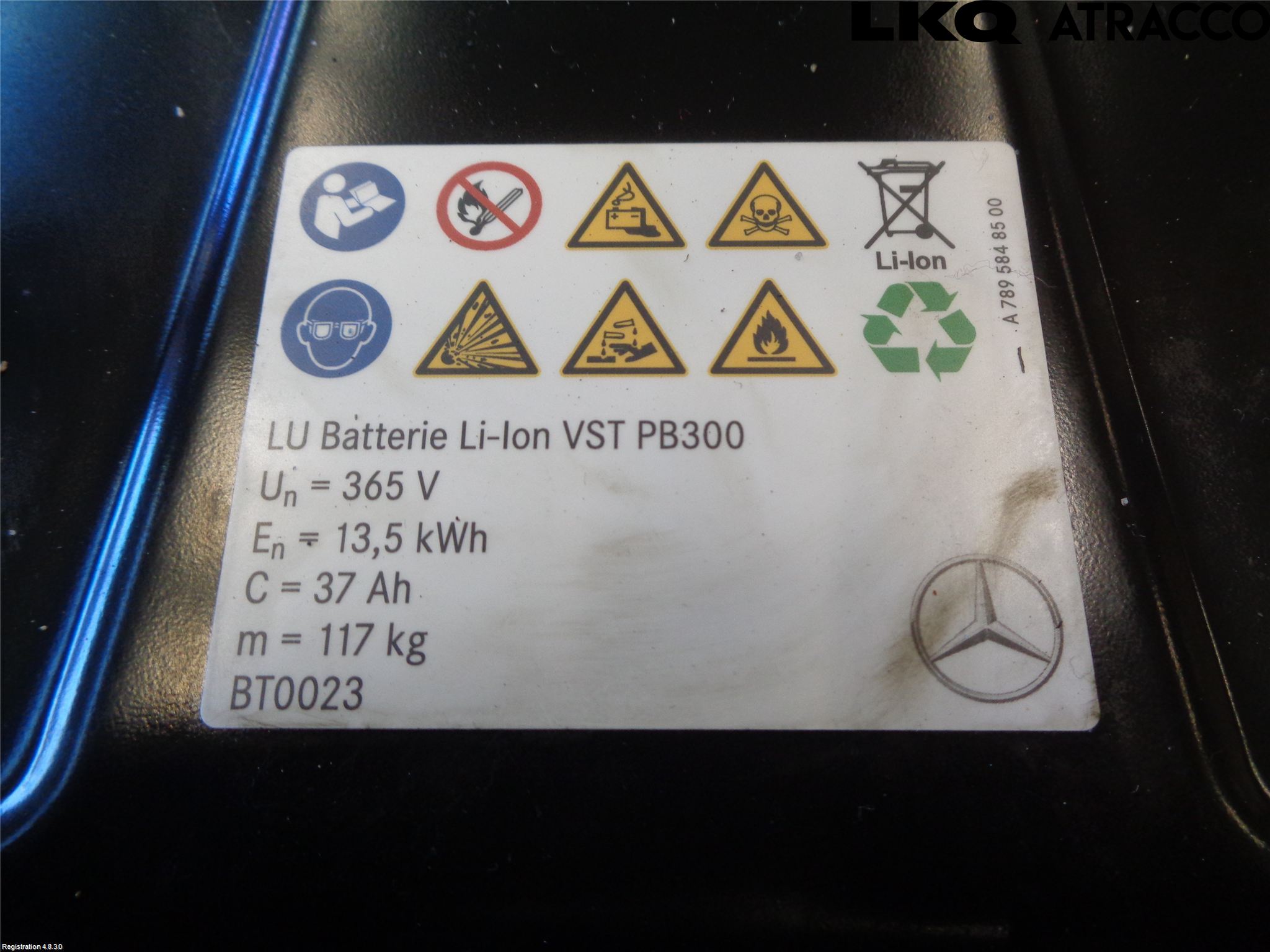 Mercedes-Benz MB GLC-KLASS (X253/C253) 15-22 Hybrid Batteri
