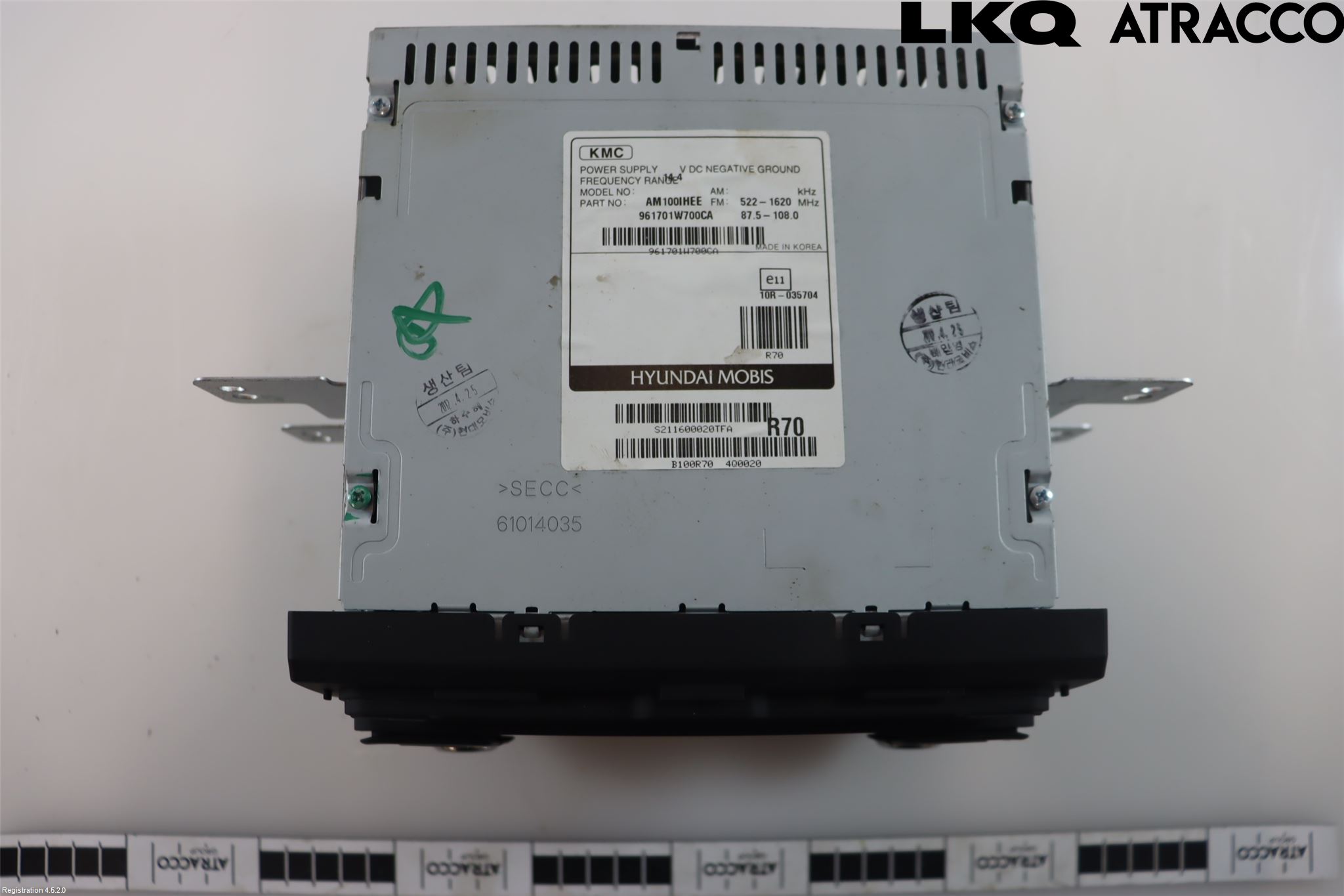 Kia RIO 12-16 Stereo Radio Med Cd