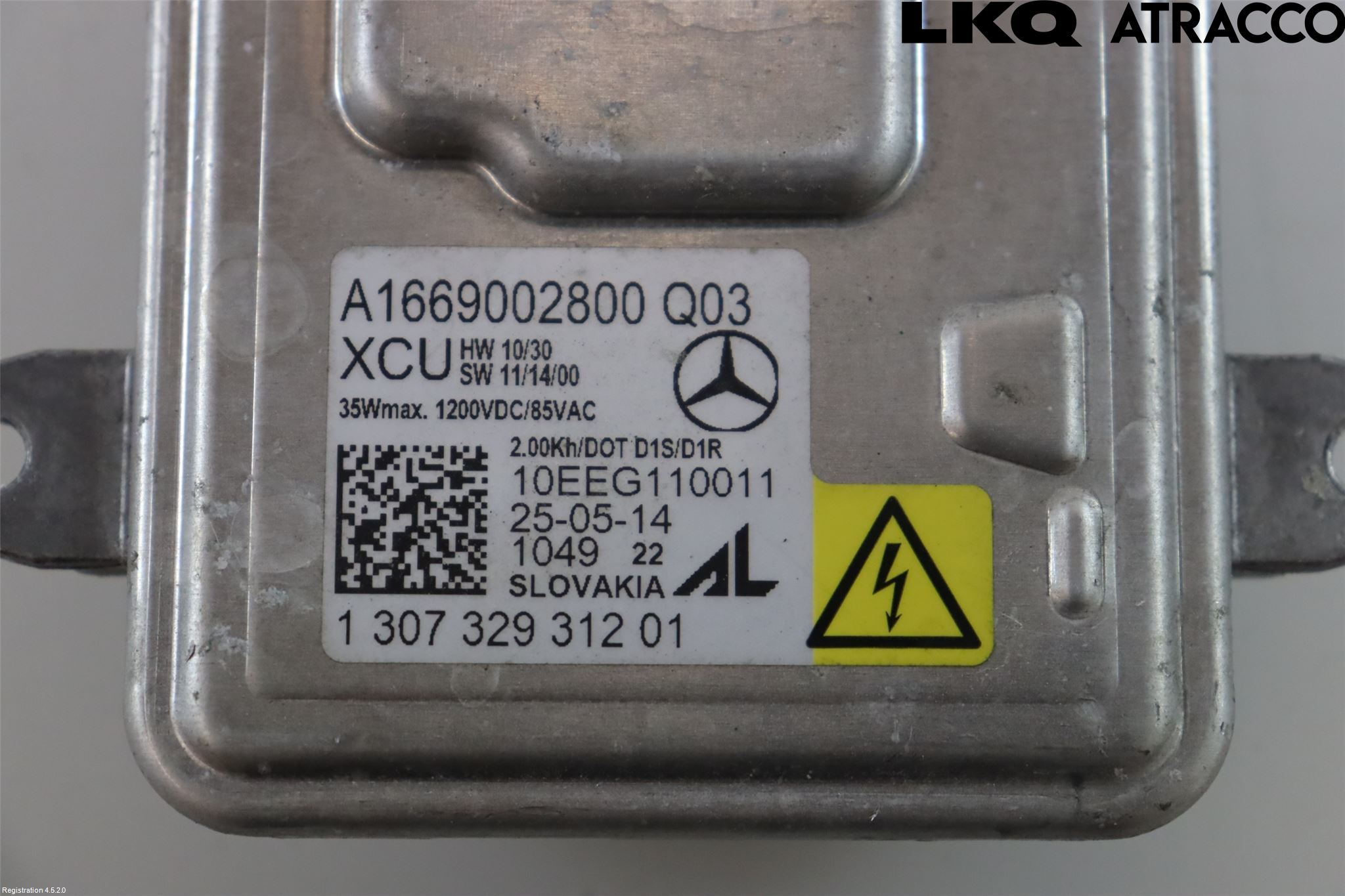 Mercedes-Benz MB B-KLASS (W246/W242) 12-19 Styreenhet Xenon