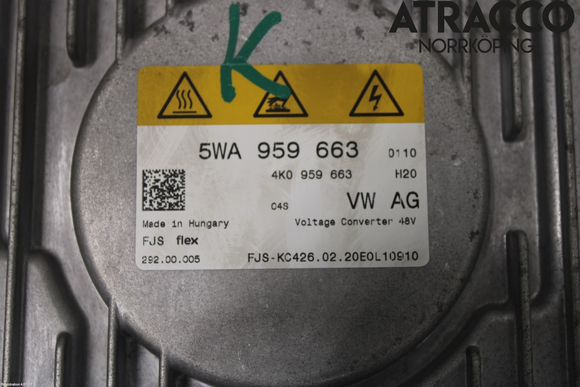 Volkswagen VW GOLF / E-GOLF VIII 20- Hybridconverter