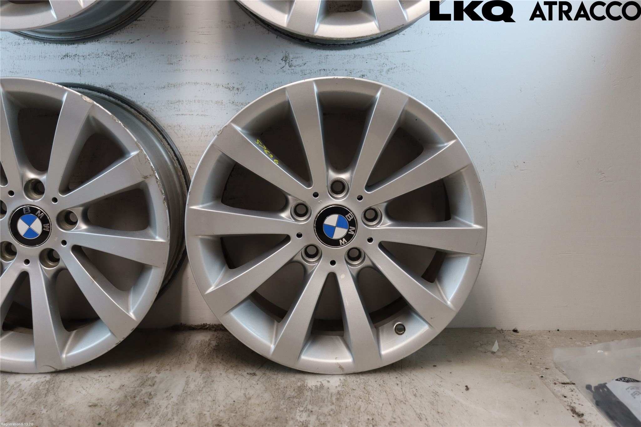 BMW 3 E90/91 SED/TOU 05-12 Felg Aluminium Sett 4Stk
