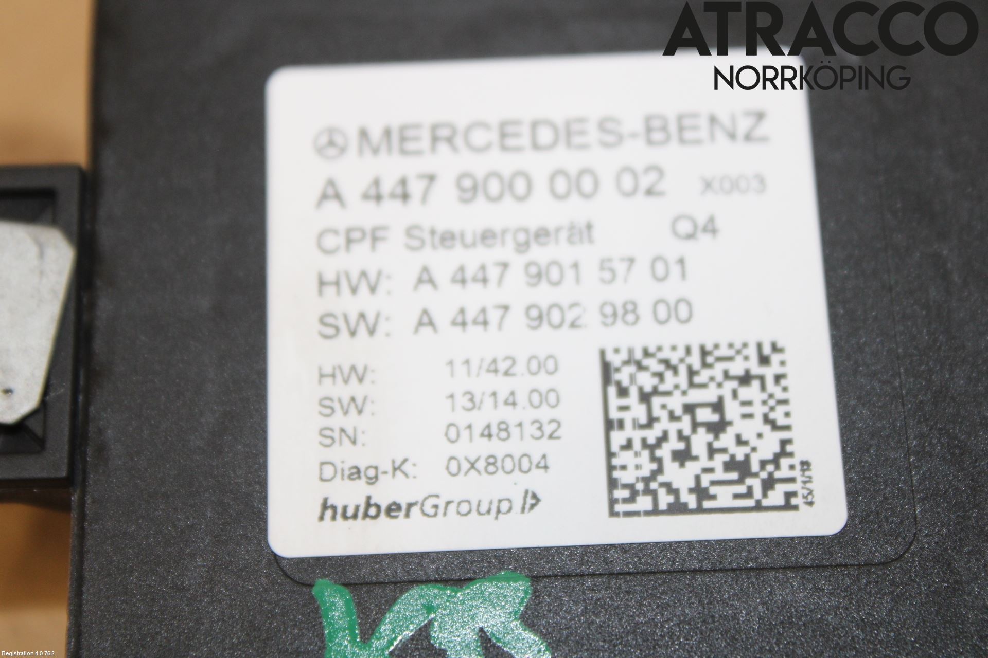 Mercedes-Benz MB VITO/V-KLASS (W640,W447,W448) 14- Styreenhet Øvrig