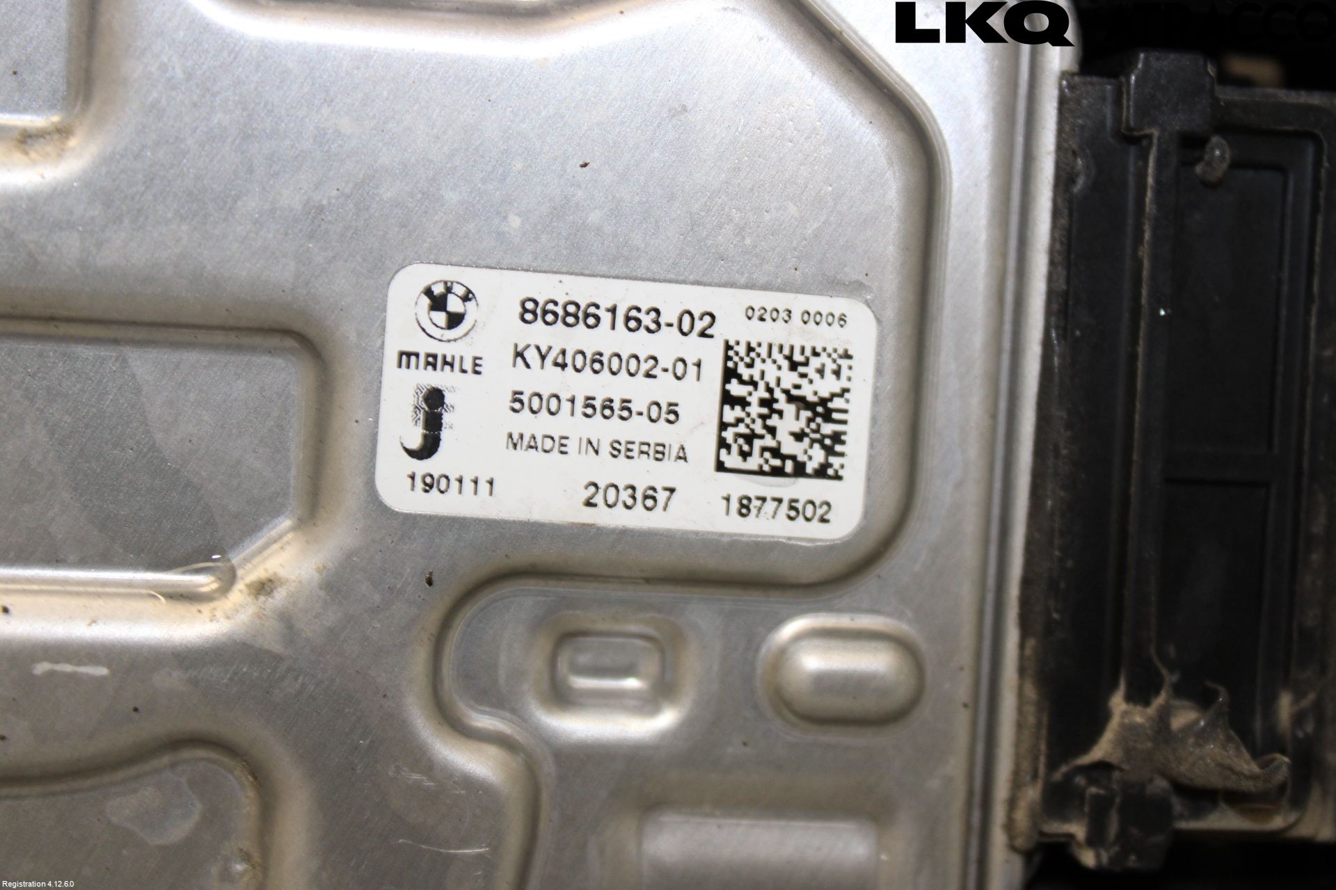 BMW 5 G30/G31/F90 17-23 Kjølevifte Elektrisk
