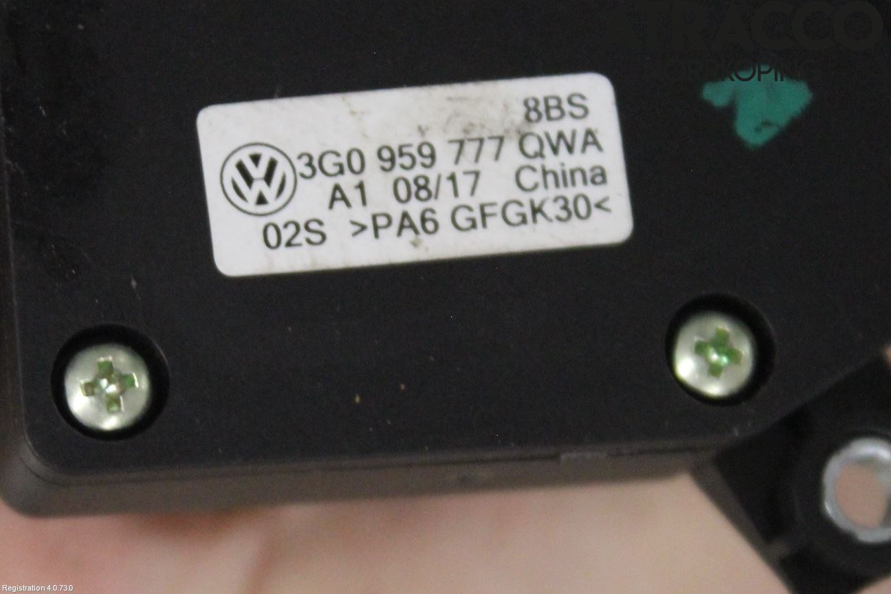Volkswagen VW PASSAT 15-19 Bryter Sete Regulering