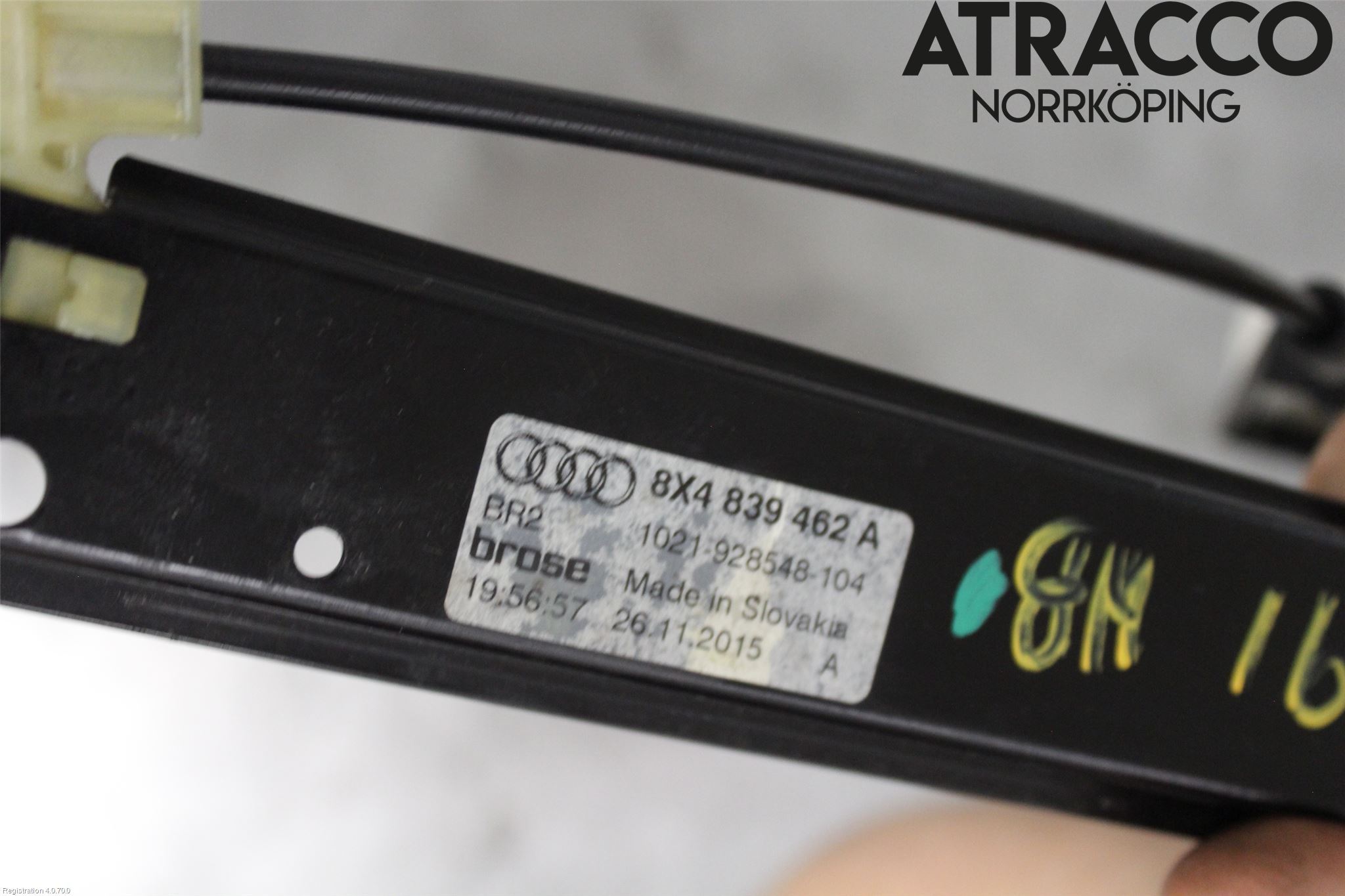 Audi A1/S1 11-18 Vindusheis El Komp