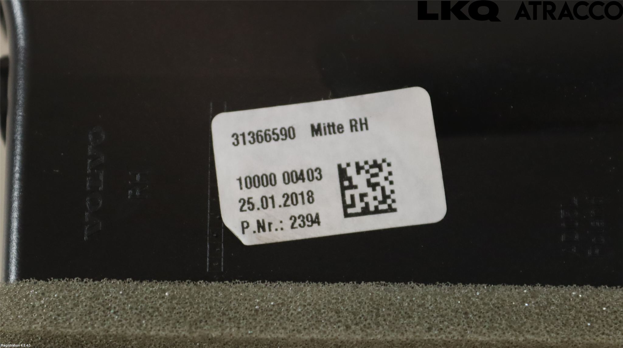 Volvo V90 17->> Dashbord Kanal - Dyse