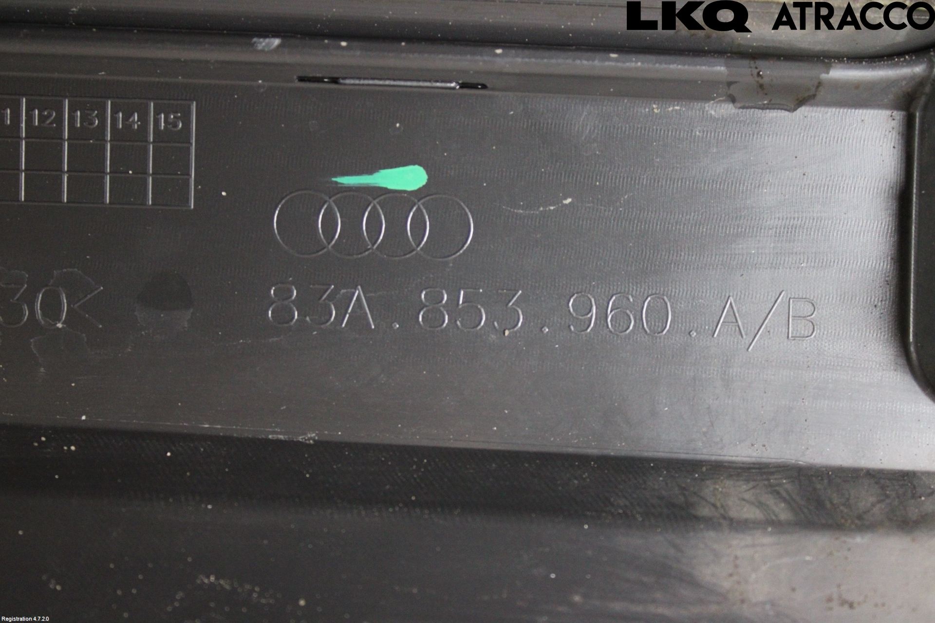 Audi Q3 F3 19- Dør Dekorlist Hf