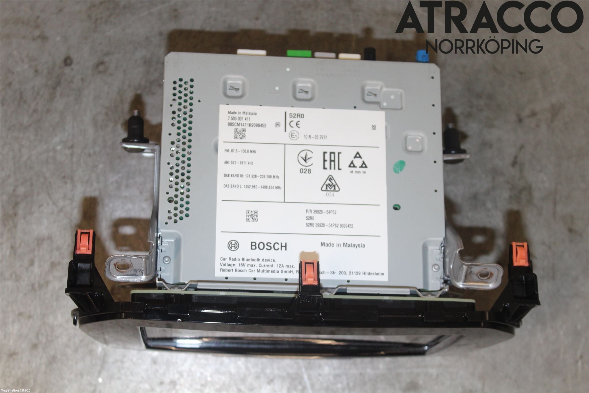 Suzuki VITARA 15- Stereo Radio Med Cd
