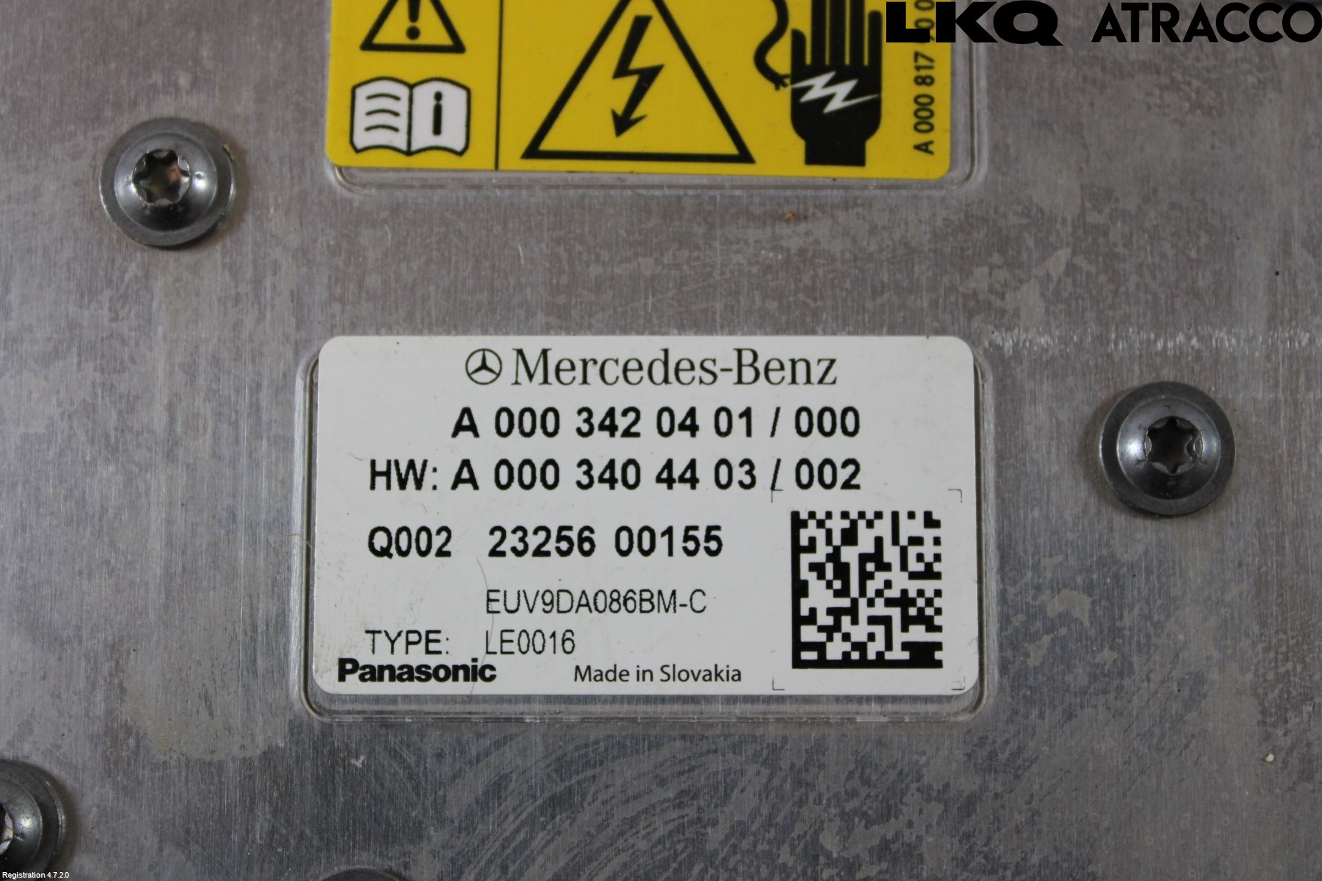 Mercedes-Benz MB EQE SUV (X294) 22- Dc-Cd Omformer Hybrid