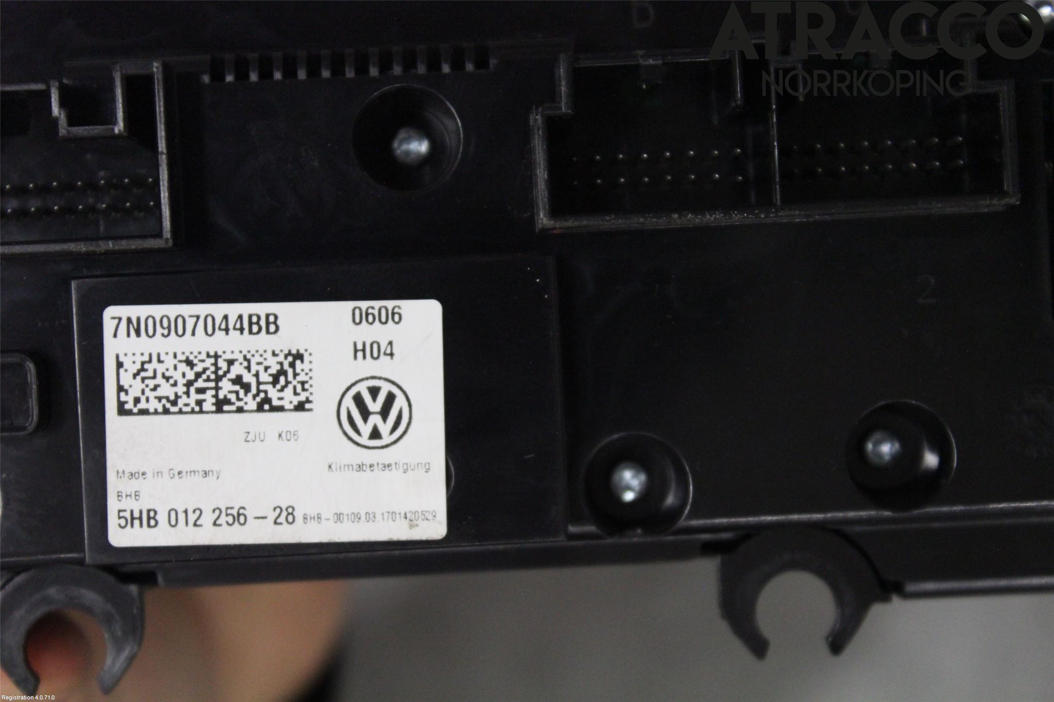 Volkswagen VW SHARAN 11- Varmeapparat Panel(Regulering)