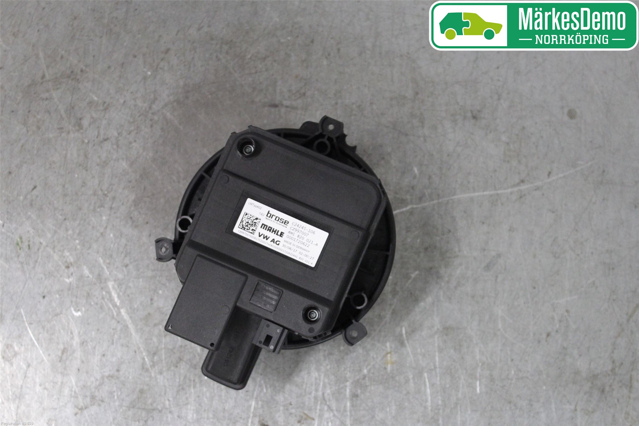 Audi A4/S4 B9 16-19 Varmeapparat Viftemotor