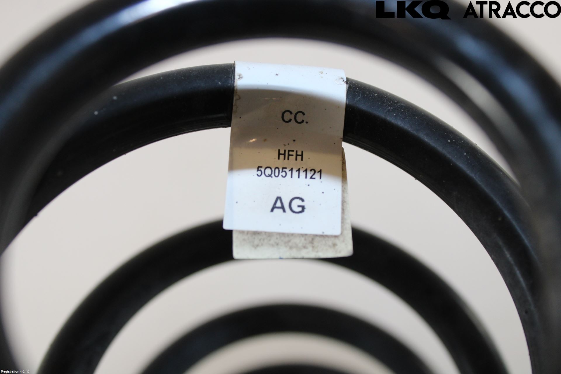 Volkswagen VW GOLF / E-GOLF VII 13-20 Fjær Bak