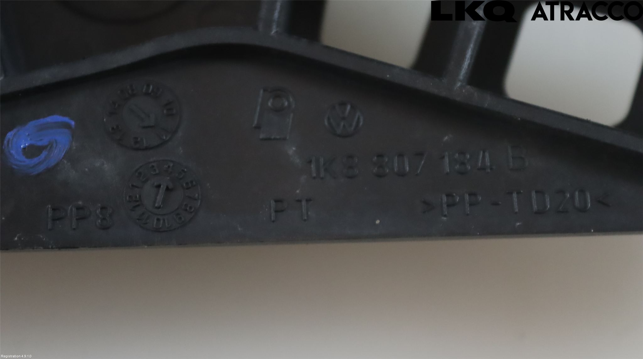 Volkswagen VW SCIROCCO 09-17 Støtfangerfeste Foran Høyre