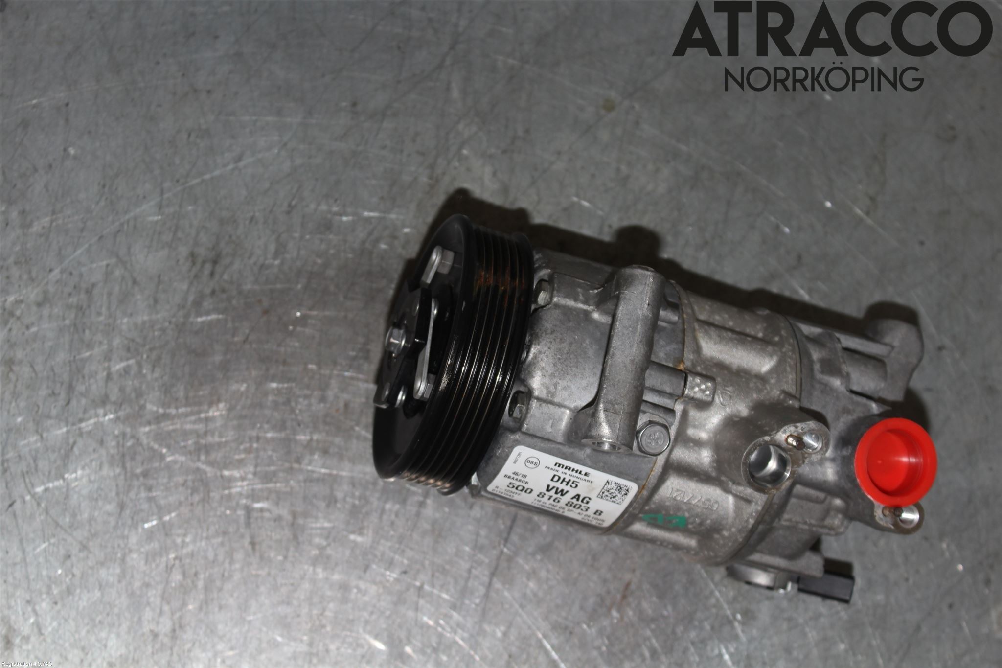 Volkswagen VW GOLF / E-GOLF VII 13-20 Varme Ac Kompressor